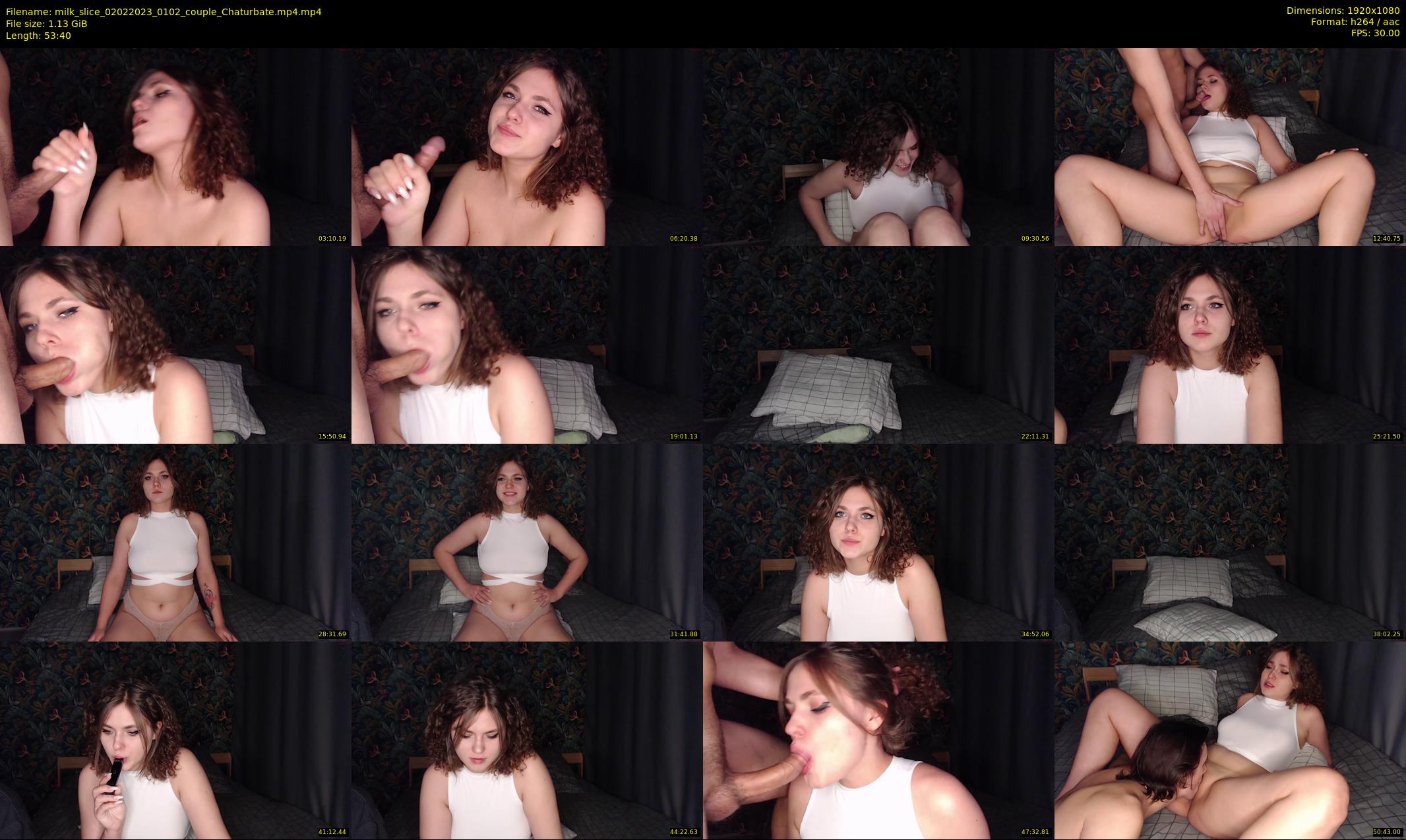 milk_slice — 54 minute Chaturbate couple cam show recording, 1080p, Feb 2, 2023