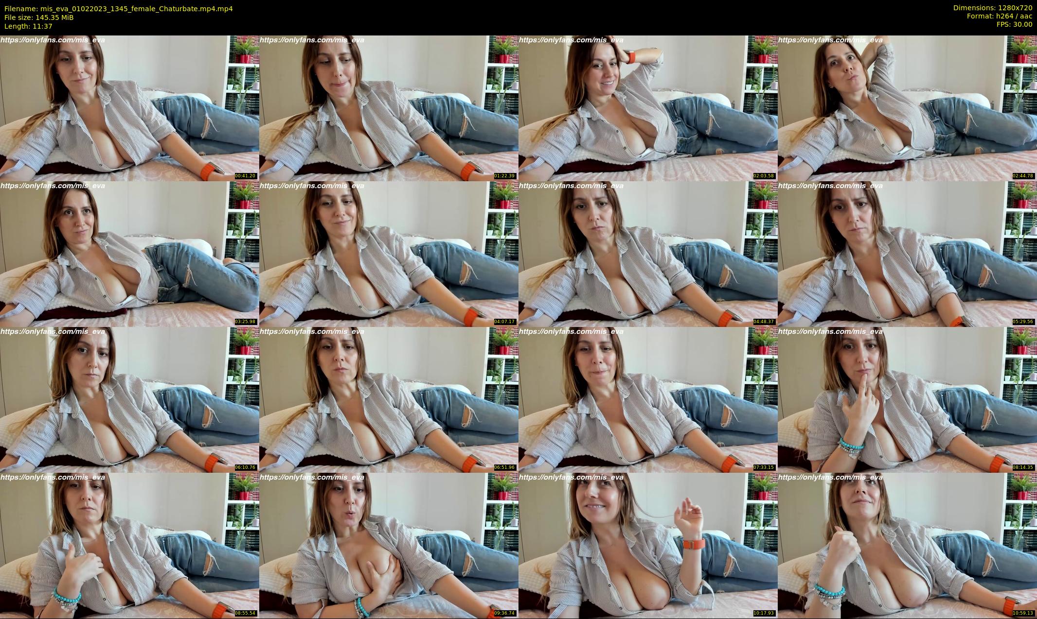 mis_eva — 12 minute Chaturbate female cam show recording, 720p, Feb 1, 2023