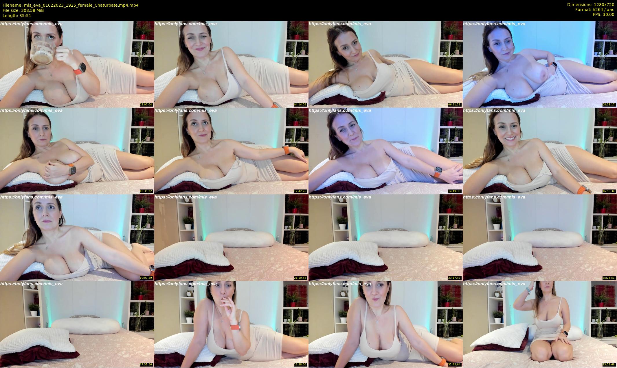 mis_eva — 36 minute Chaturbate female cam show recording, 720p, Feb 1, 2023