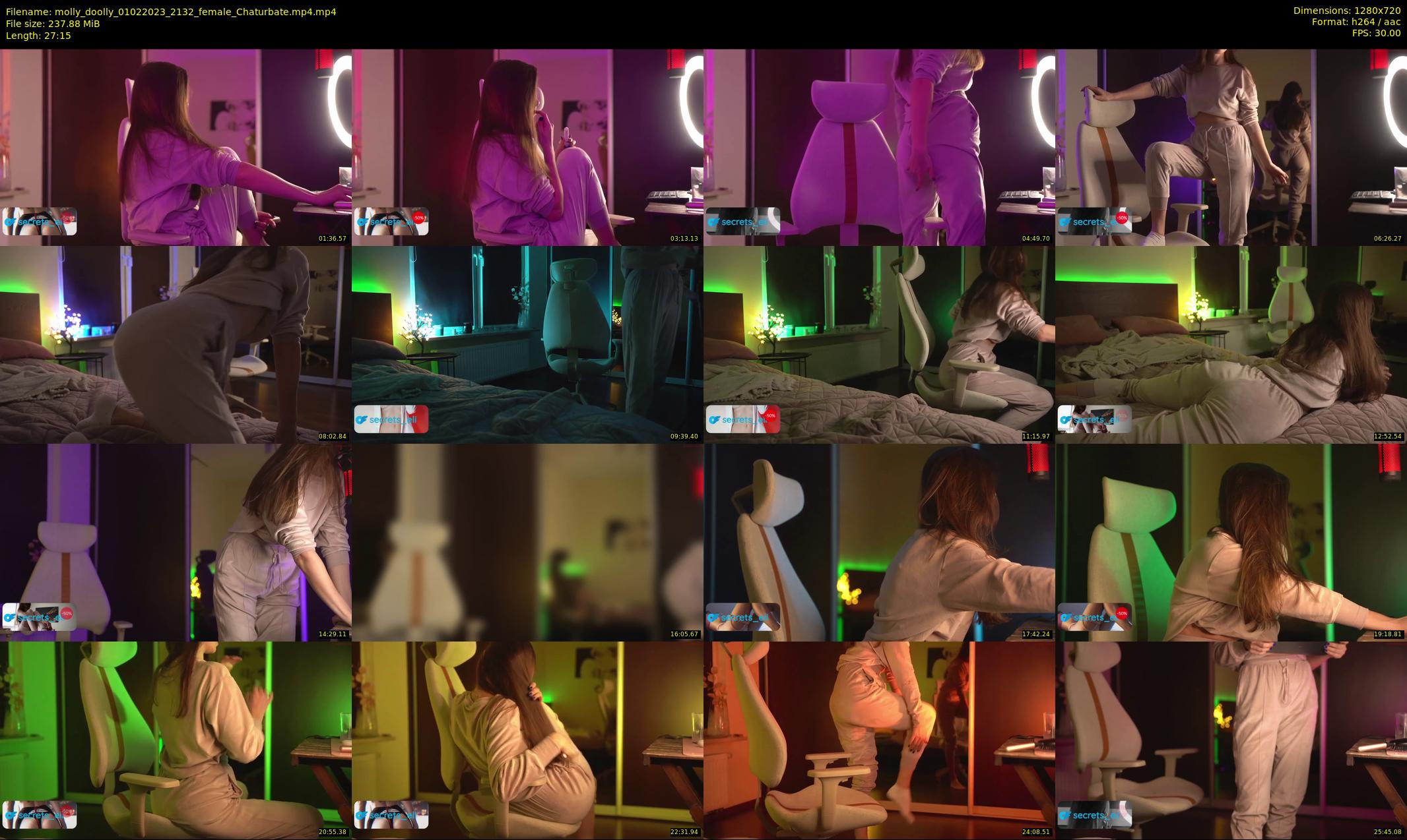 molly_doolly — 28 minute Chaturbate female cam show recording, 720p, Feb 1, 2023