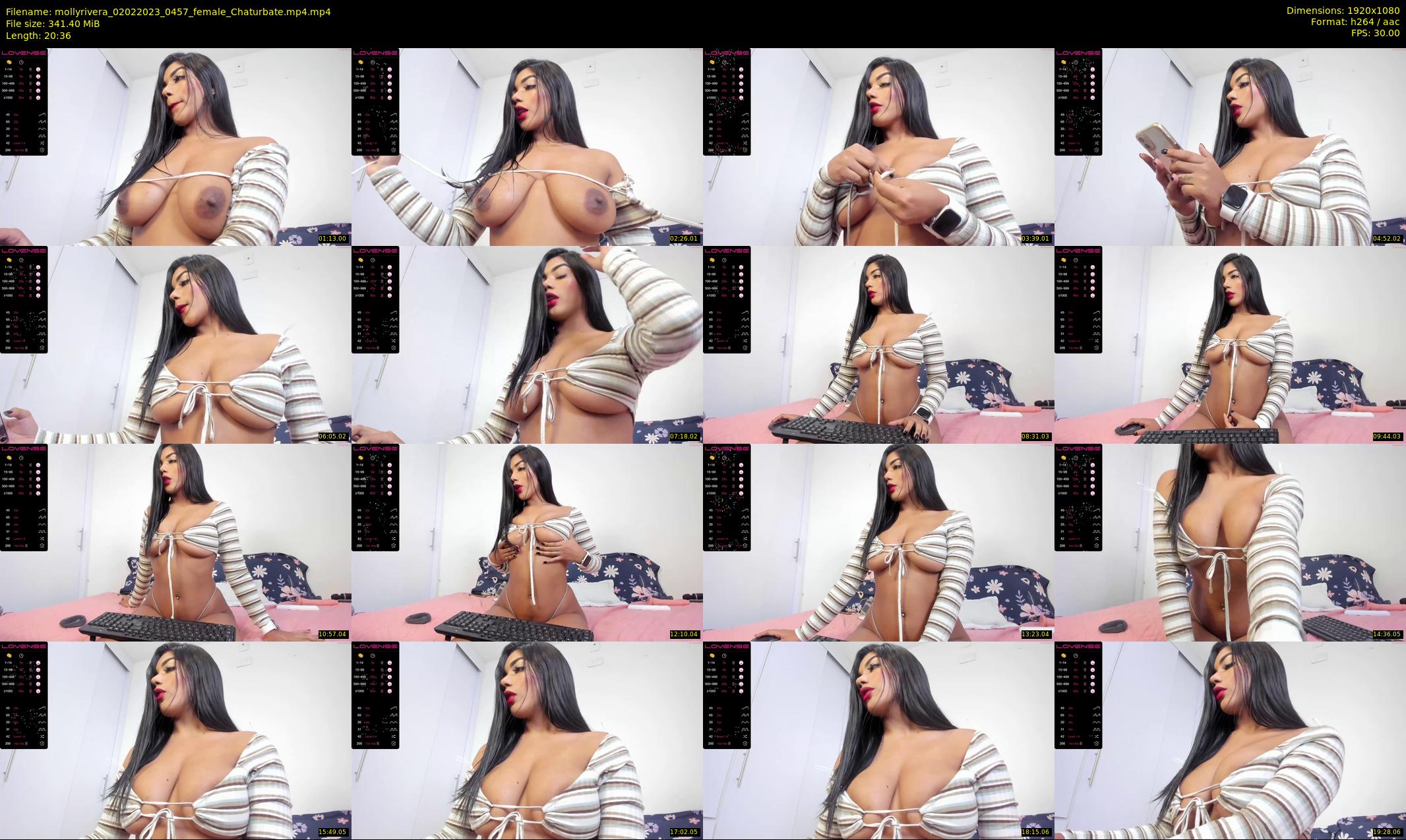 mollyrivera — 21 minute Chaturbate female cam show recording, 1080p, Feb 2, 2023