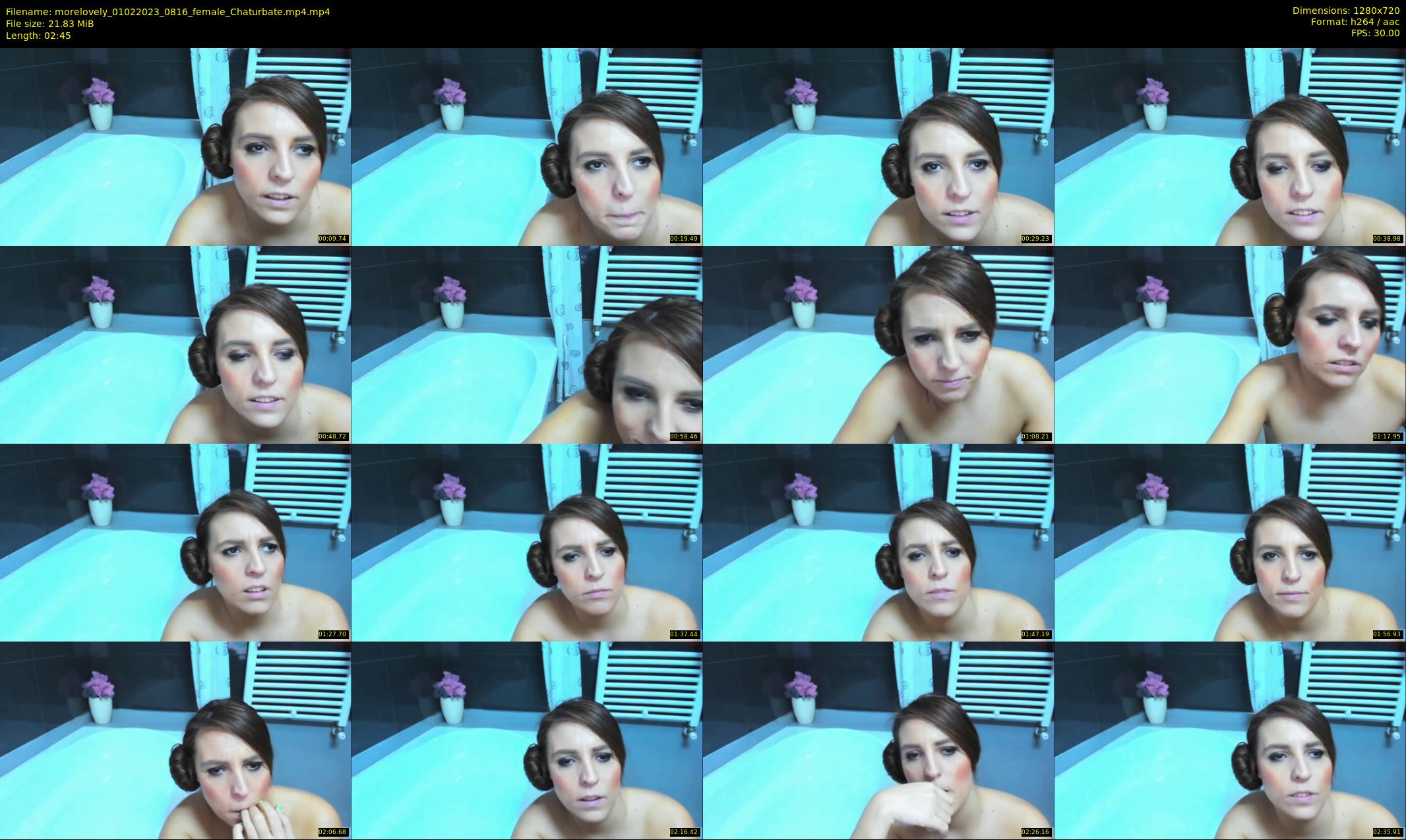 morelovely — 3 minute Chaturbate female cam show recording, 720p, Feb 1, 2023
