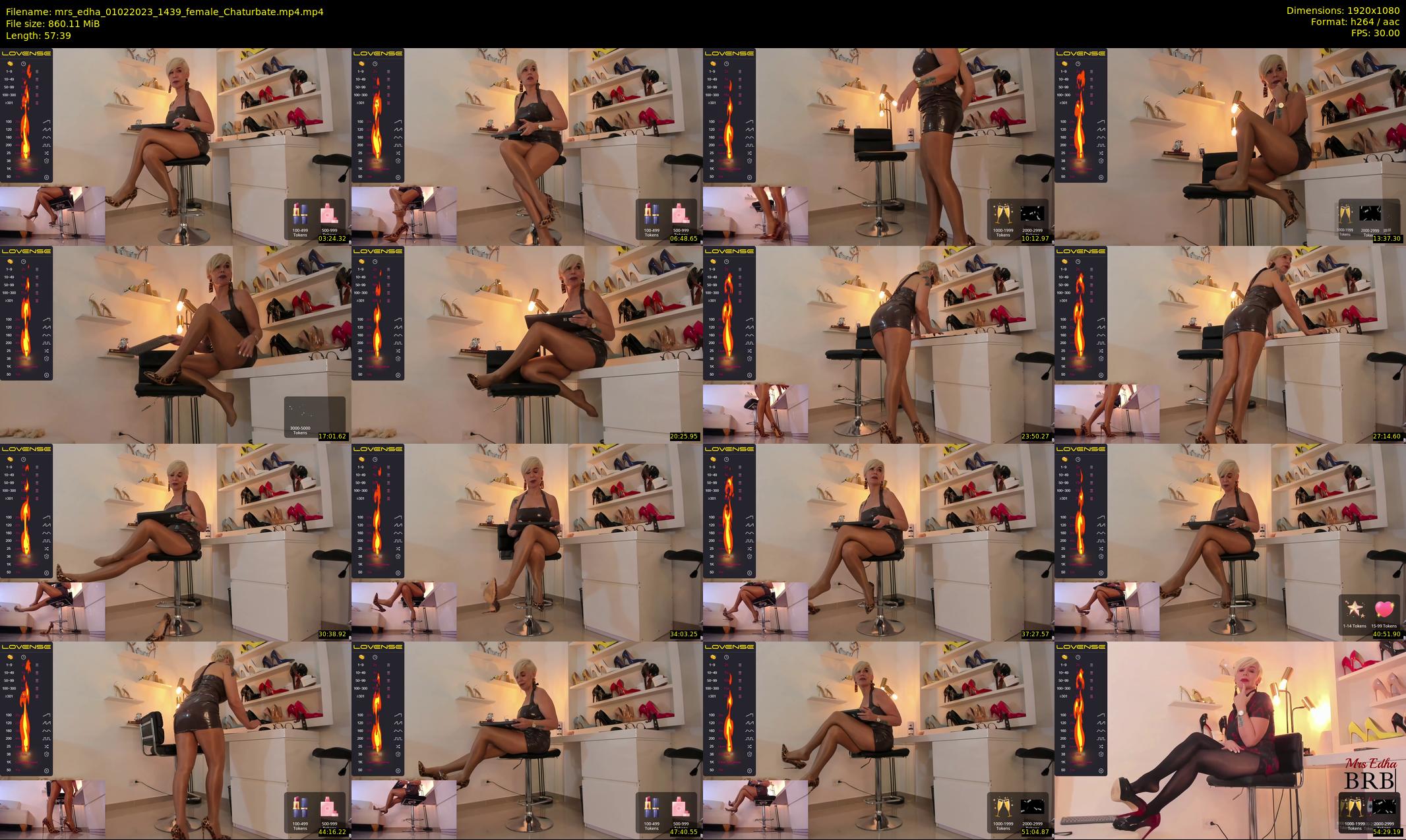 mrs_edha — 58 minute Chaturbate female cam show recording, 1080p, Feb 1, 2023