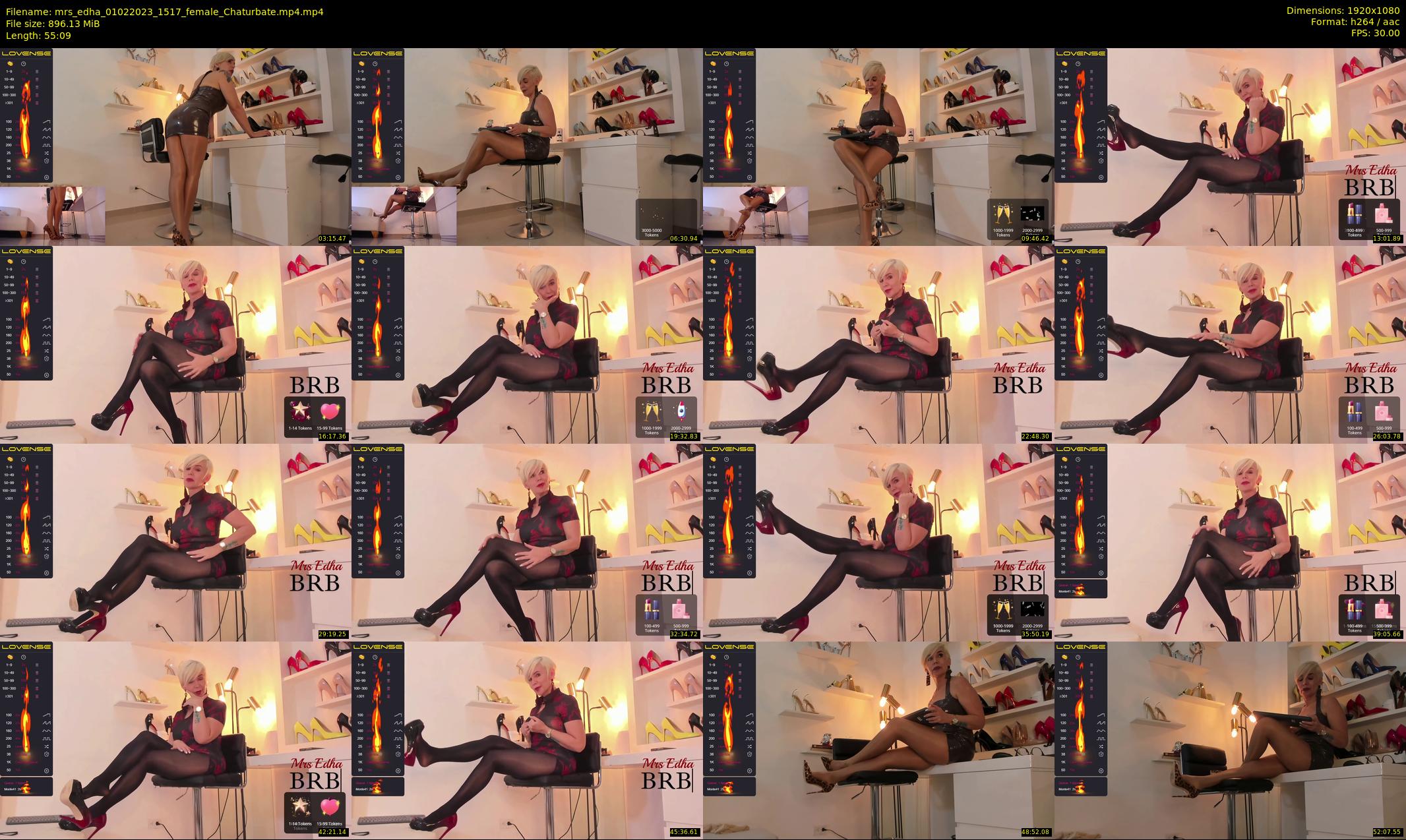 mrs_edha — 56 minute Chaturbate female cam show recording, 1080p, Feb 1, 2023