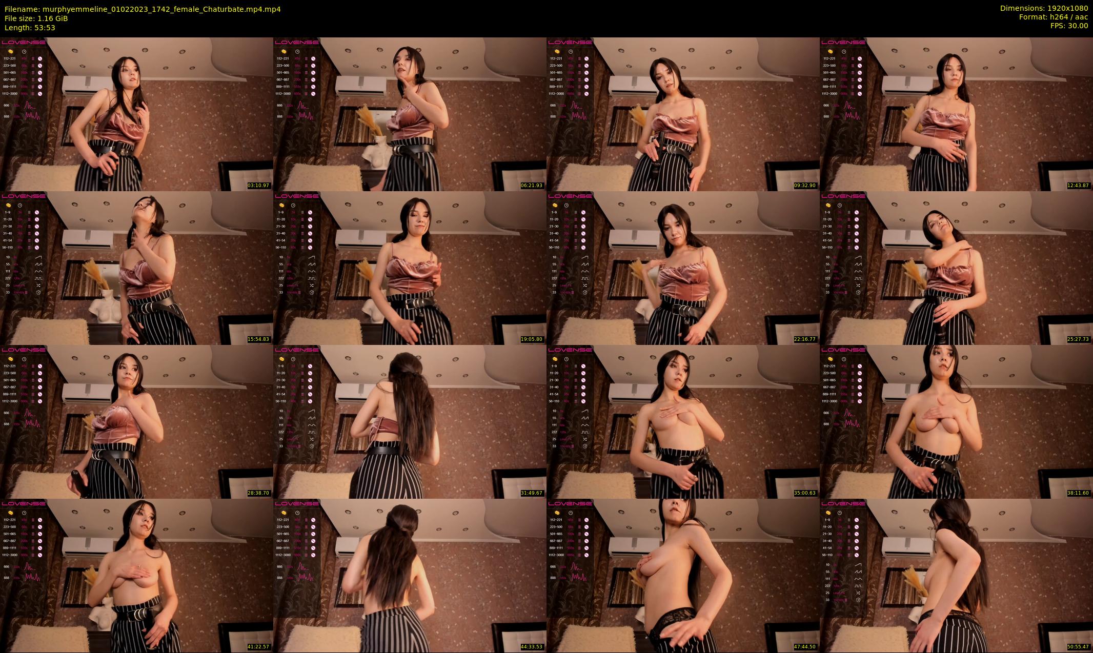 murphyemmeline — 54 minute Chaturbate female cam show recording, 1080p, Feb 1, 2023