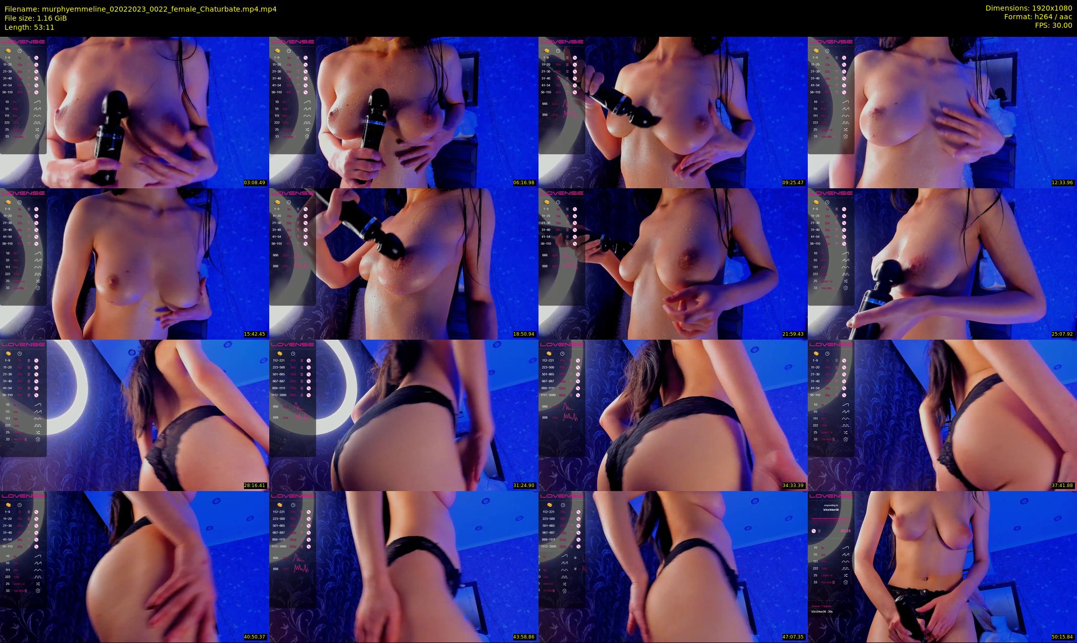 murphyemmeline — 54 minute Chaturbate female cam show recording, 1080p, Feb 2, 2023