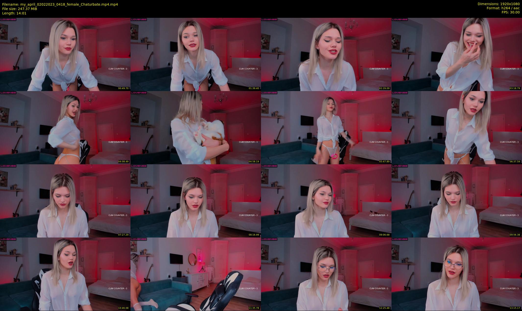 my_april — 15 minute Chaturbate female cam show recording, 1080p, Feb 2, 2023