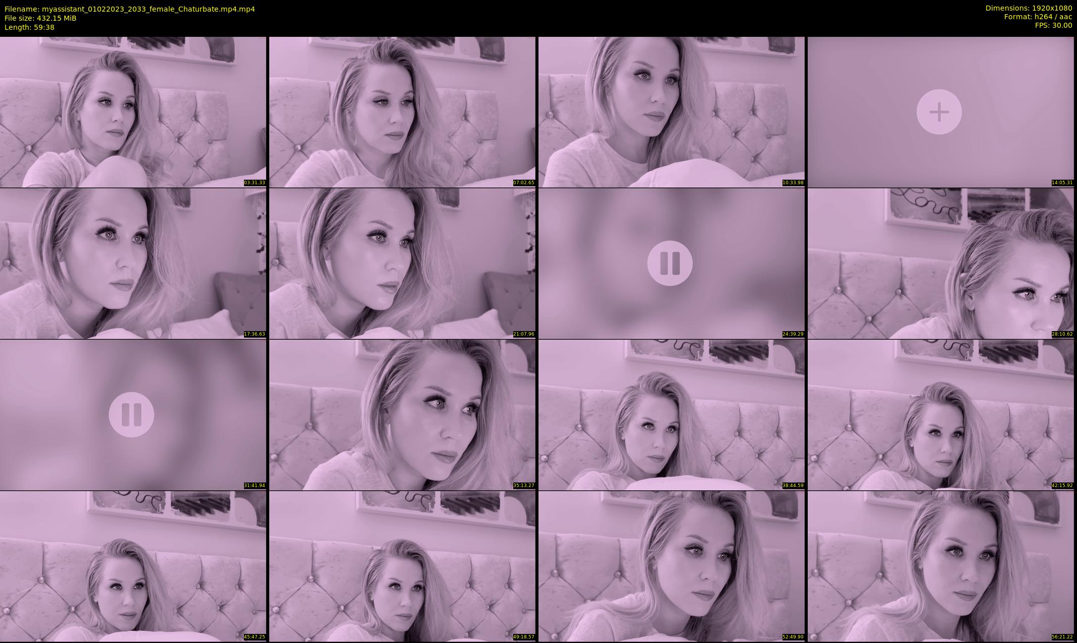 myassistant — 60 minute Chaturbate female cam show recording, 1080p, Feb 1, 2023