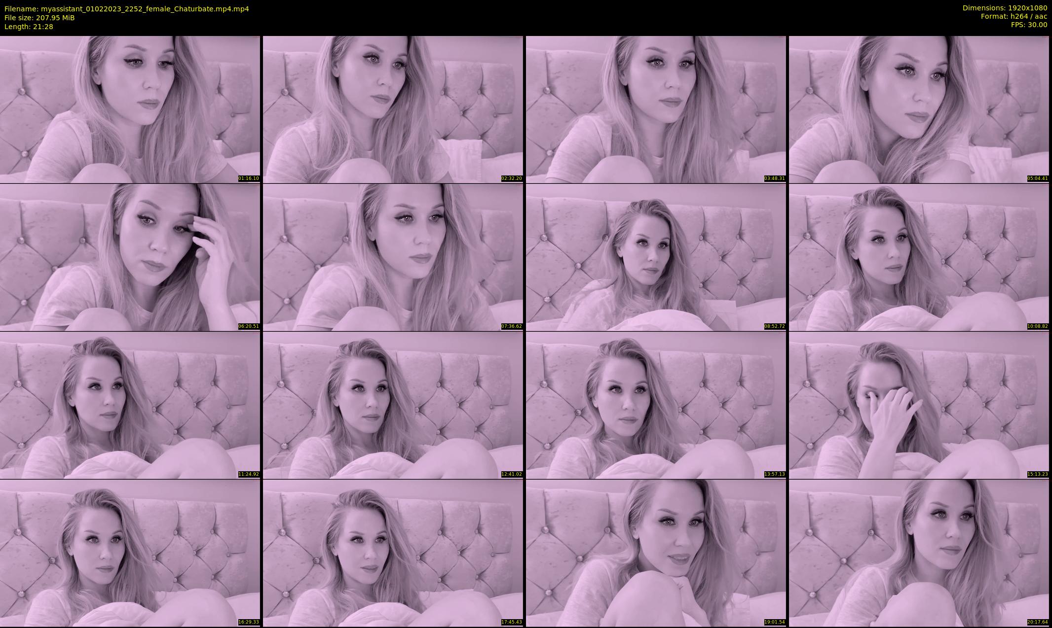 myassistant — 22 minute Chaturbate female cam show recording, 1080p, Feb 1, 2023
