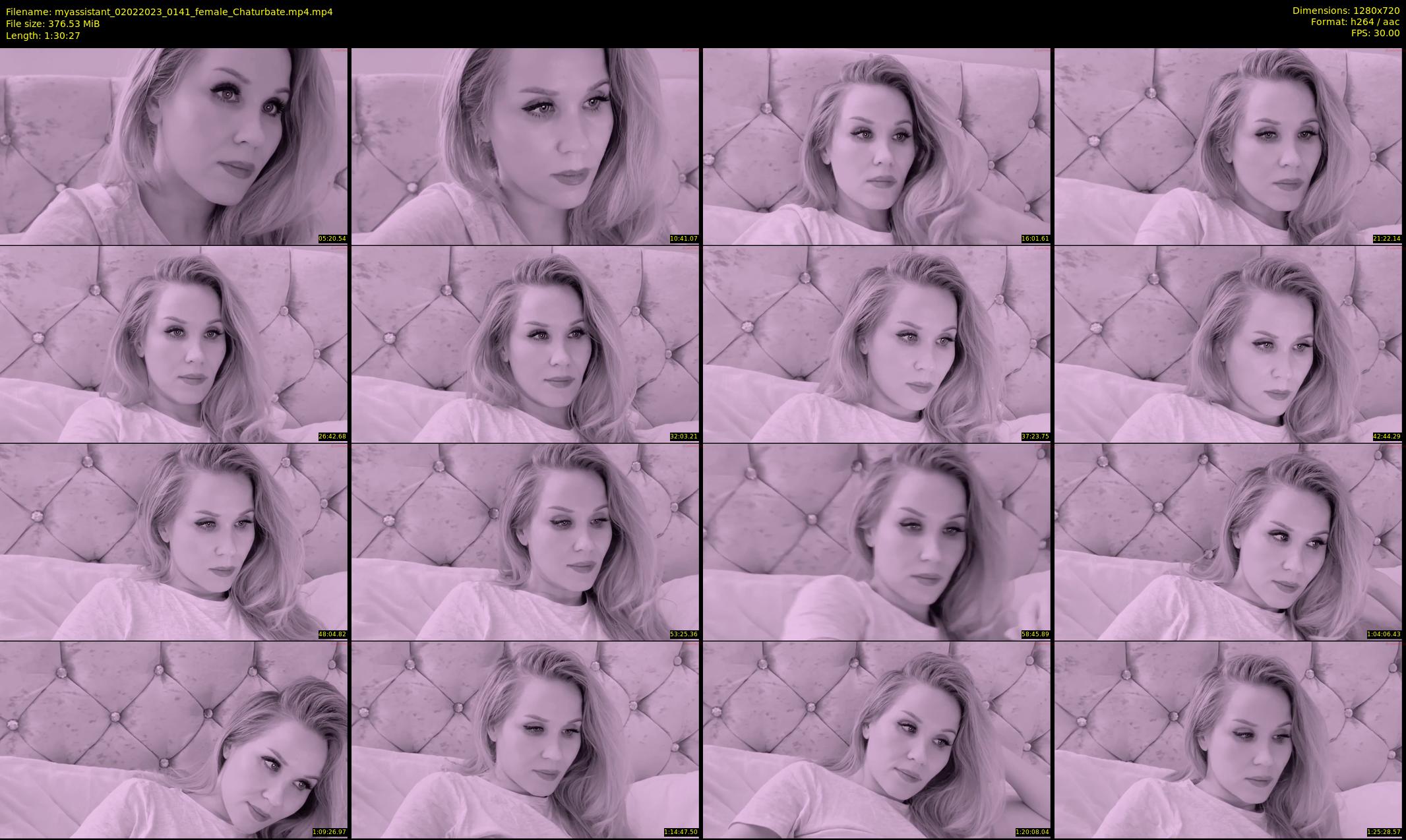 myassistant — 91 minute Chaturbate female cam show recording, 720p, Feb 2, 2023