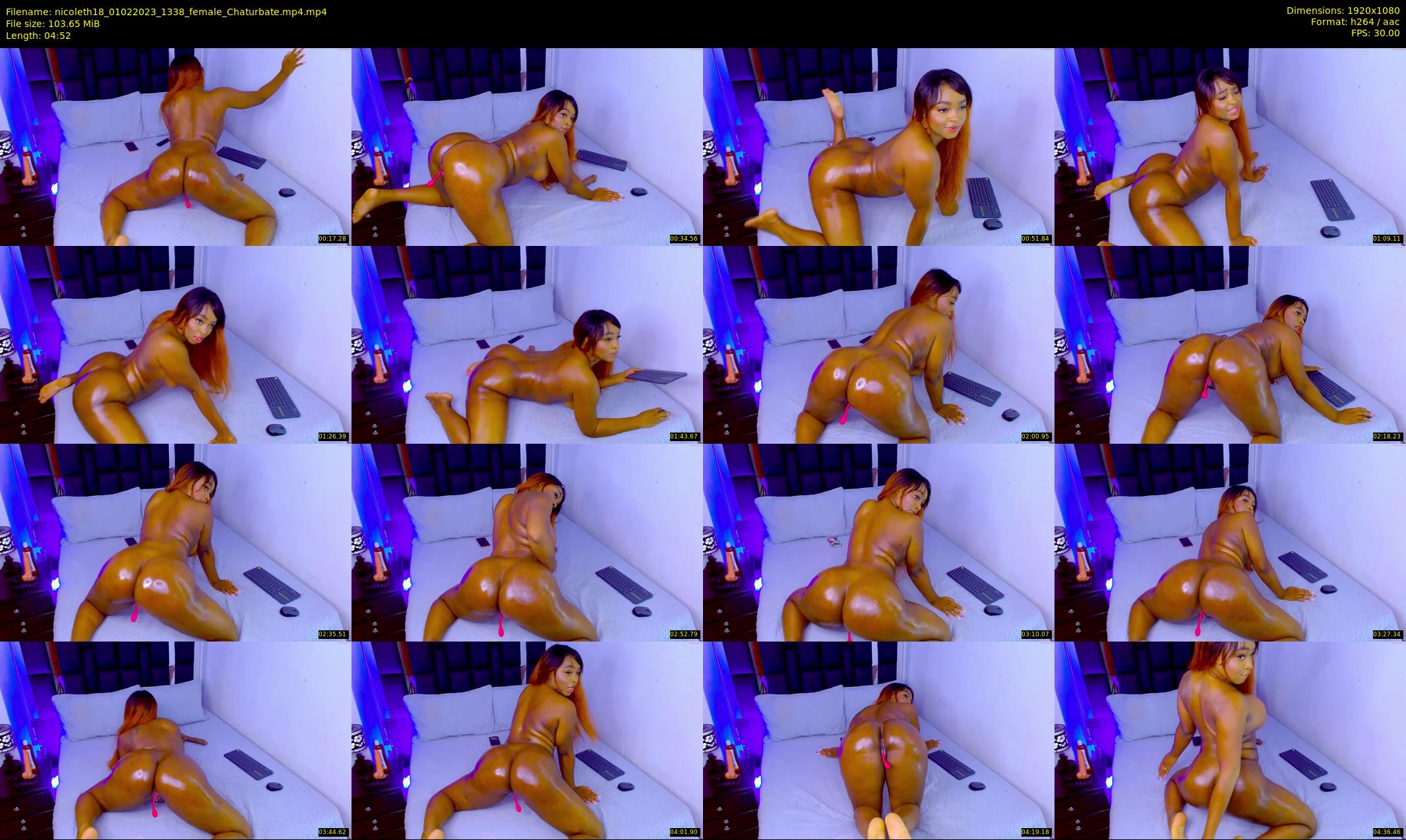nicoleth18 — 5 minute Chaturbate female cam show recording, 1080p, Feb 1, 2023