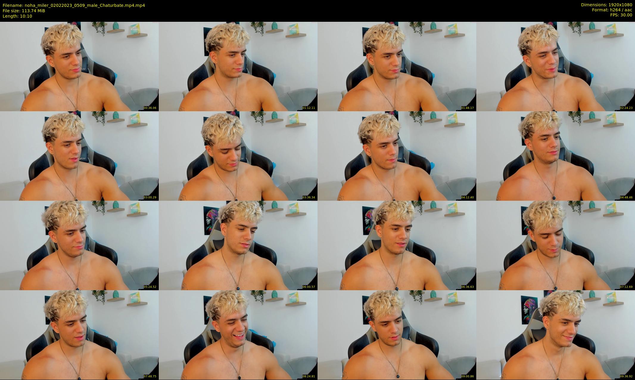 noha_miler — 11 minute Chaturbate male cam show recording, 1080p, Feb 2, 2023