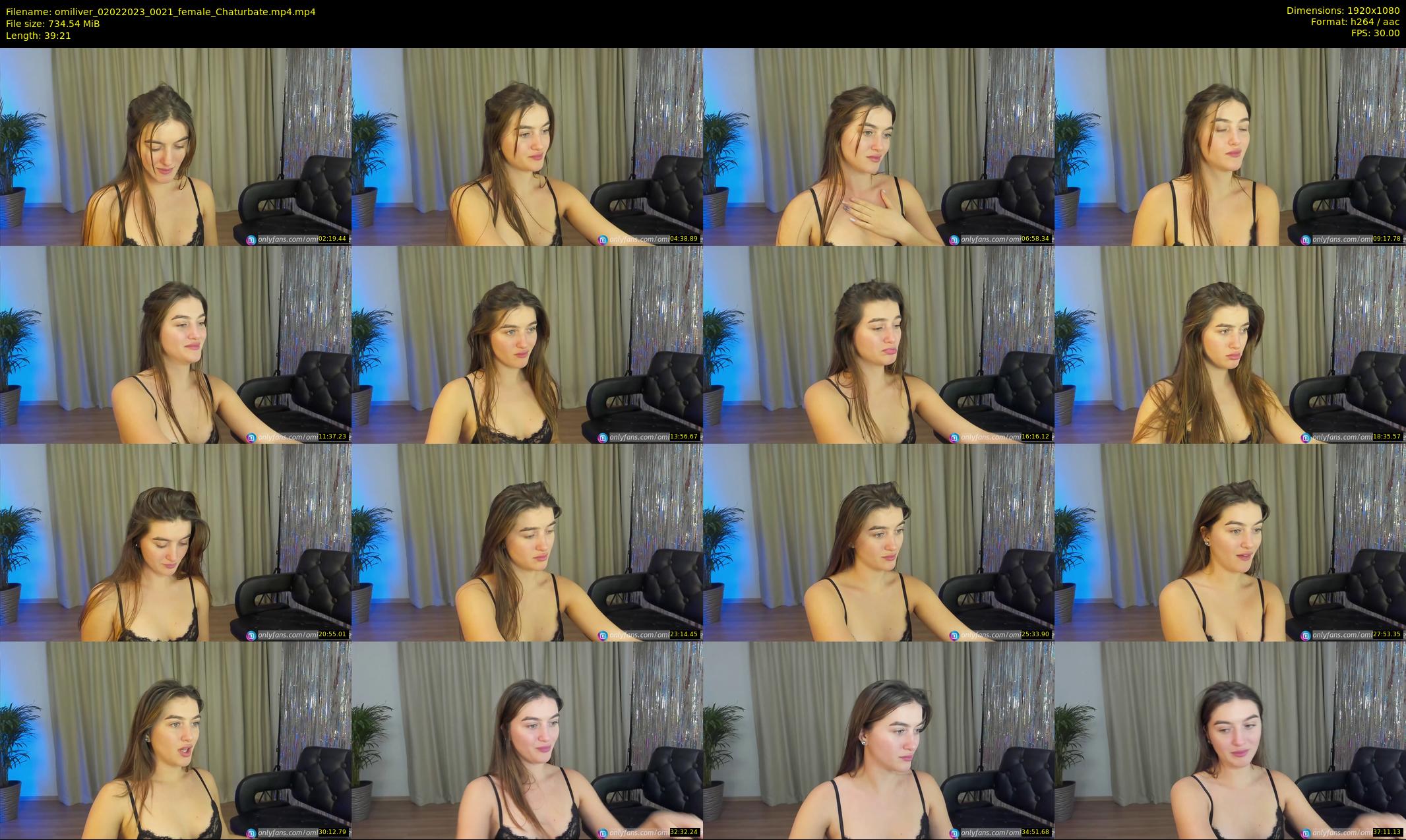 omiliver — 40 minute Chaturbate female cam show recording, 1080p, Feb 2, 2023