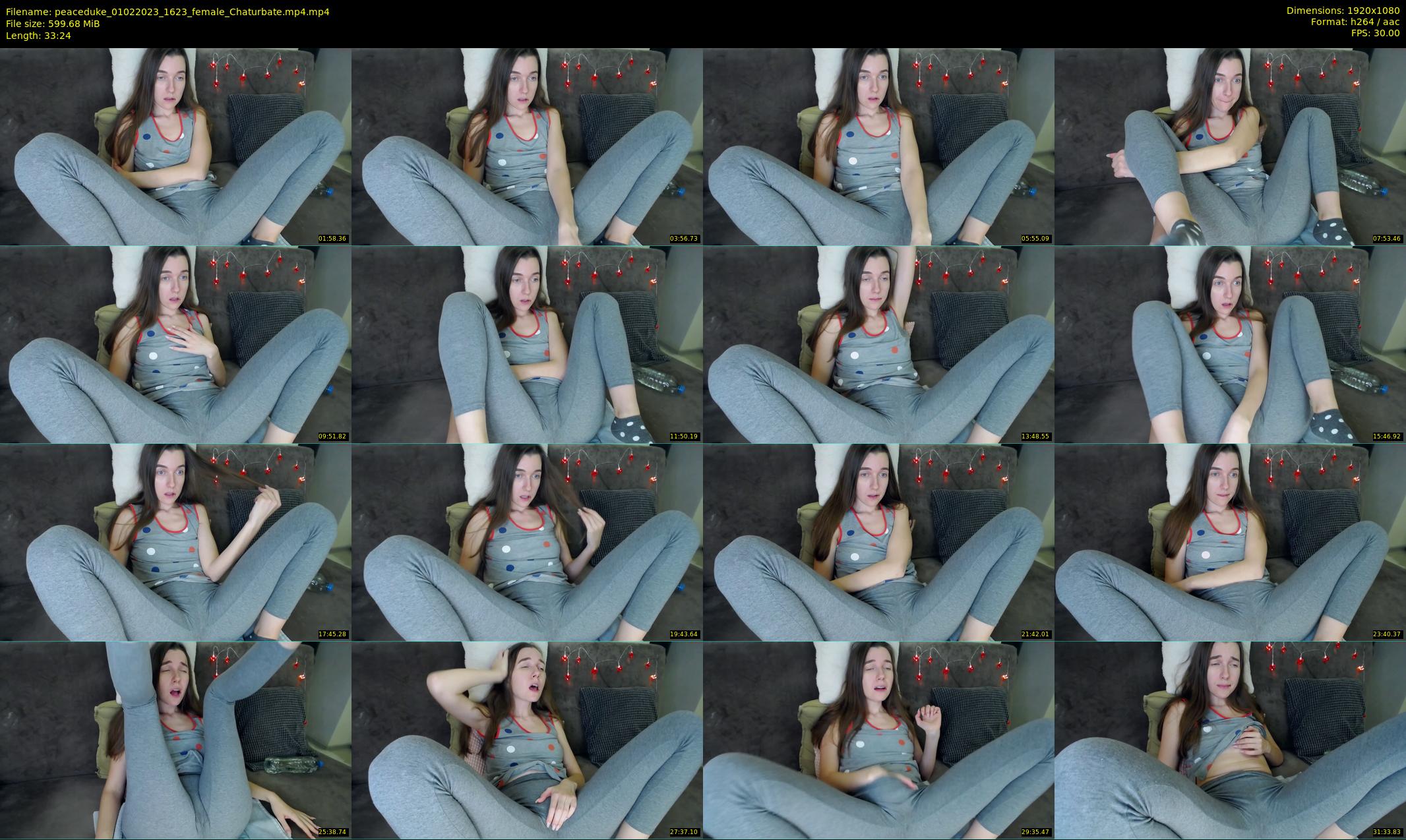 peaceduke — 34 minute Chaturbate female cam show recording, 1080p, Feb 1, 2023