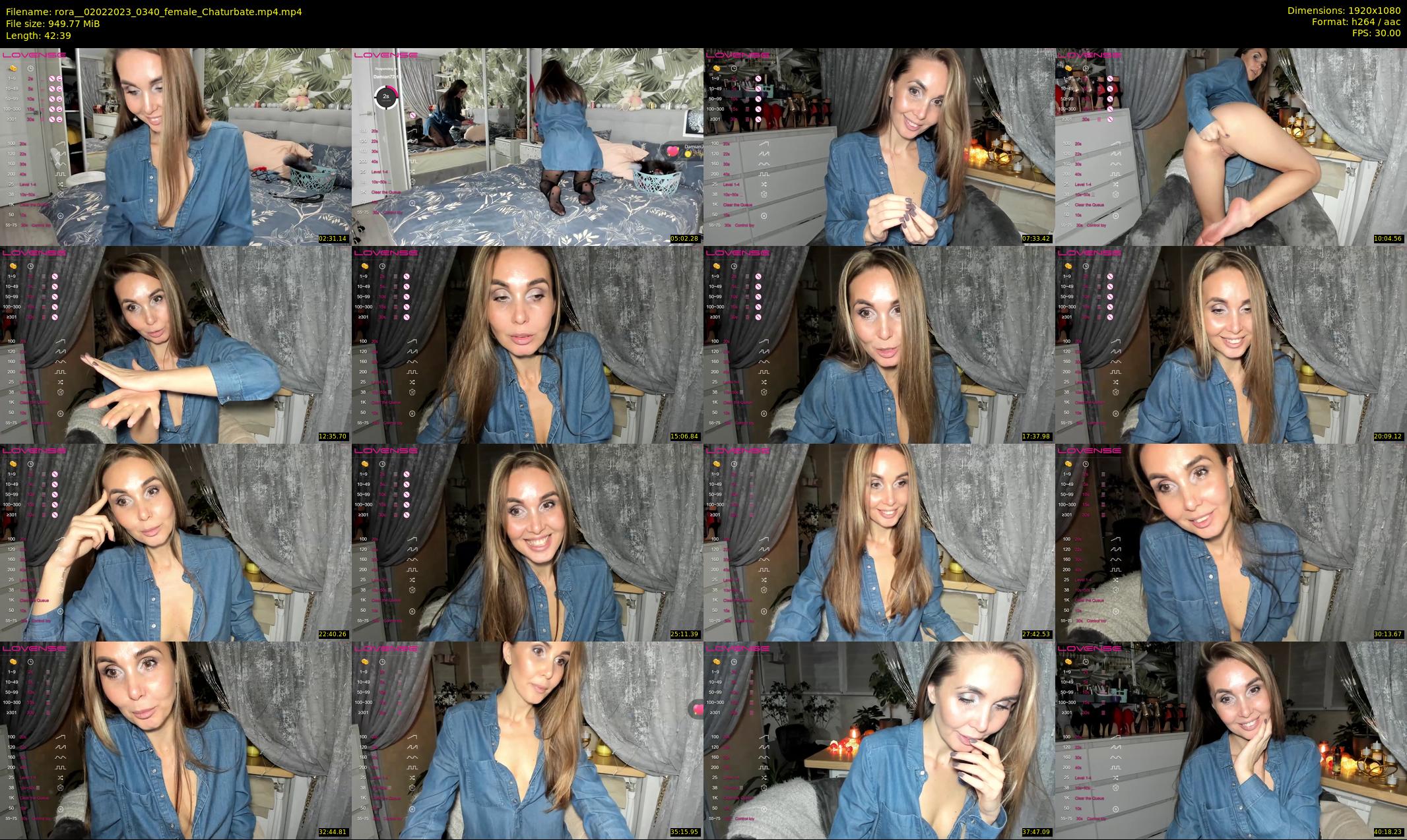 rora_ — 43 minute Chaturbate female cam show recording, 1080p, Feb 2, 2023