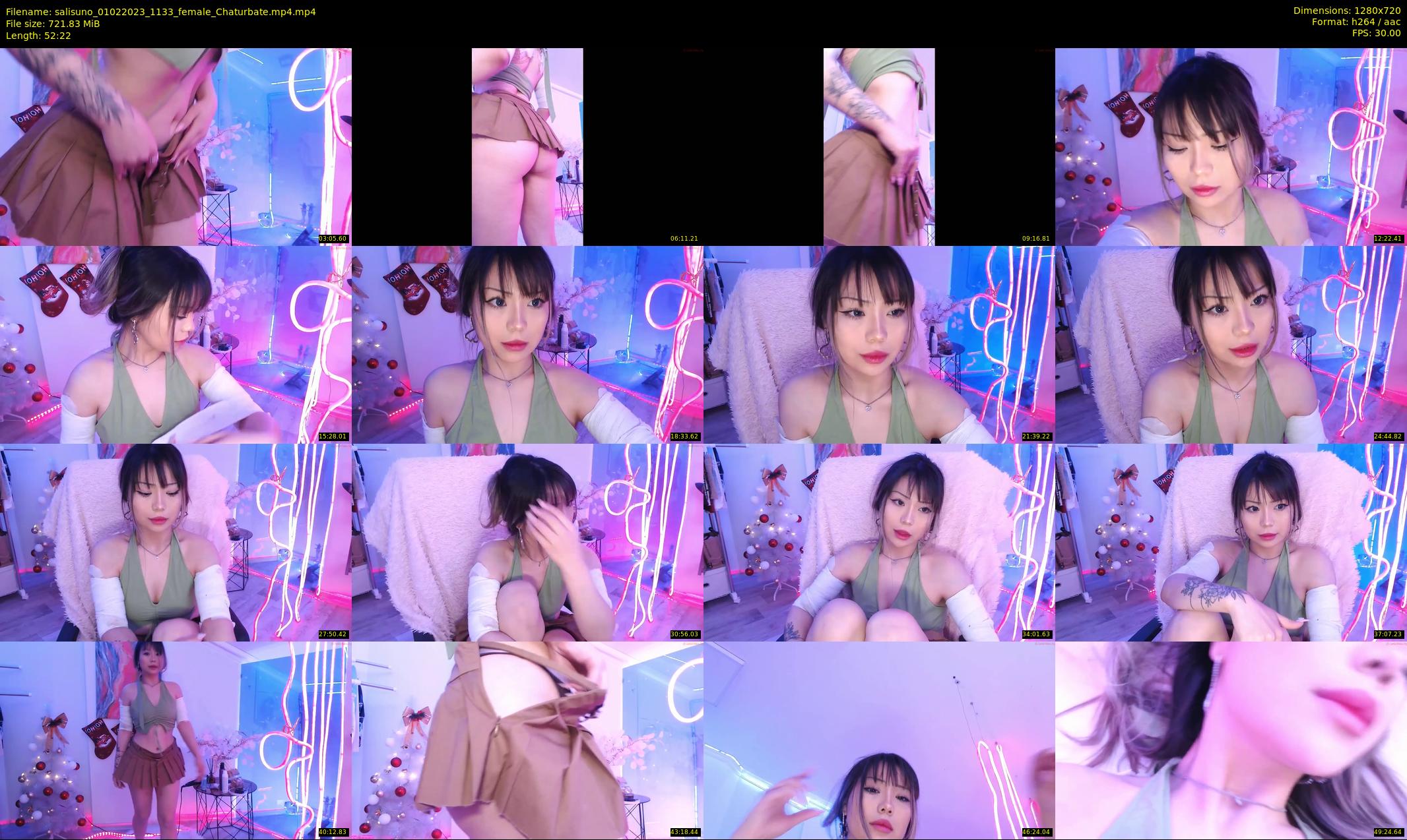 salisuno — 53 minute Chaturbate female cam show recording, 720p, Feb 1, 2023