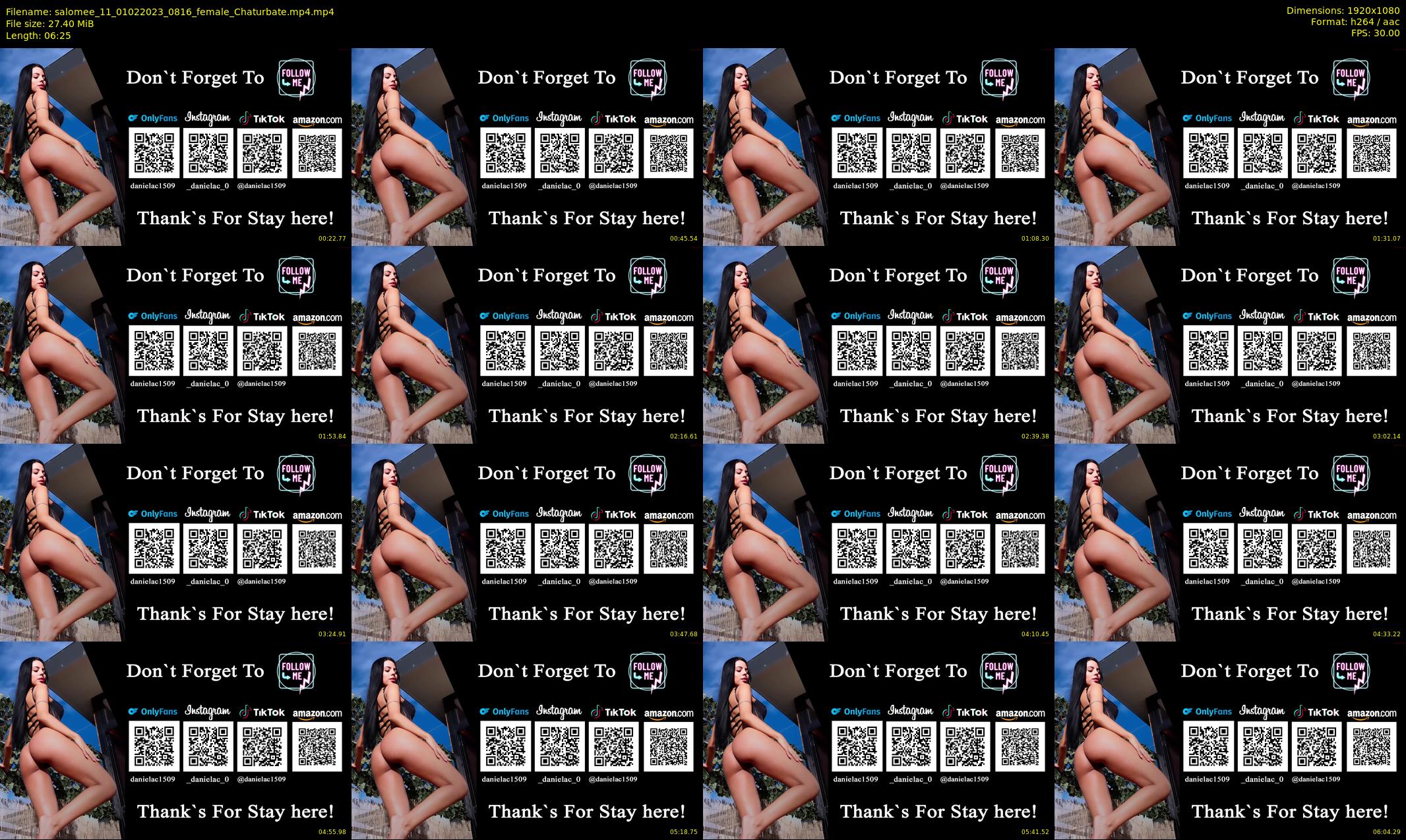 salomee_11 — 7 minute Chaturbate female cam show recording, 1080p, Feb 1, 2023
