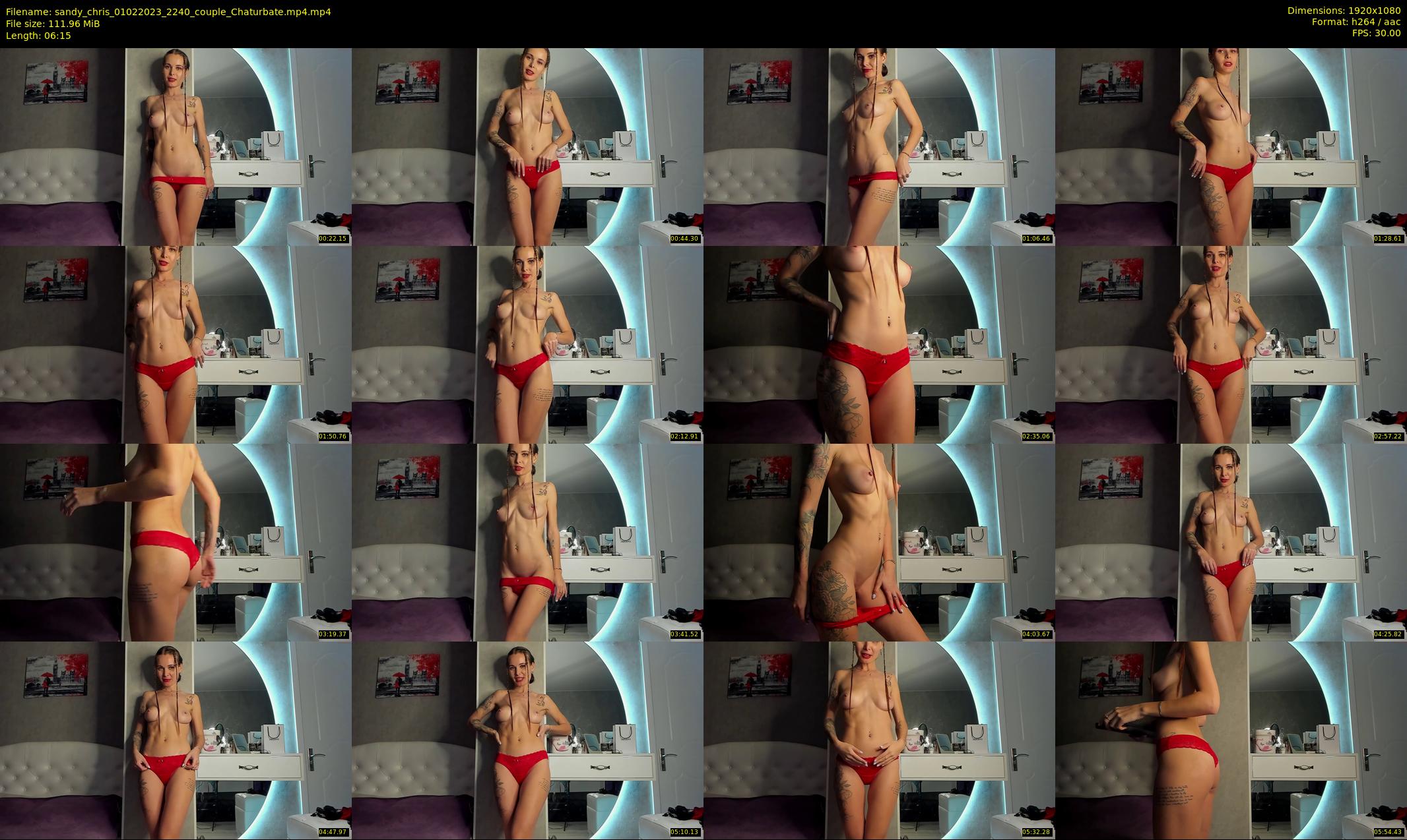 sandy_chris — 7 minute Chaturbate couple cam show recording, 1080p, Feb 1, 2023