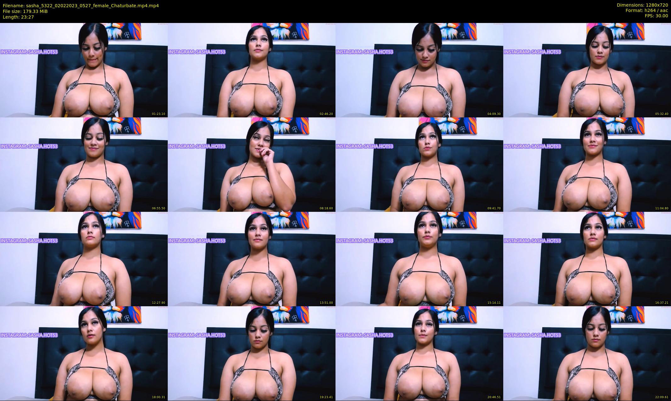 sasha_5322 — 24 minute Chaturbate female cam show recording, 720p, Feb 2, 2023