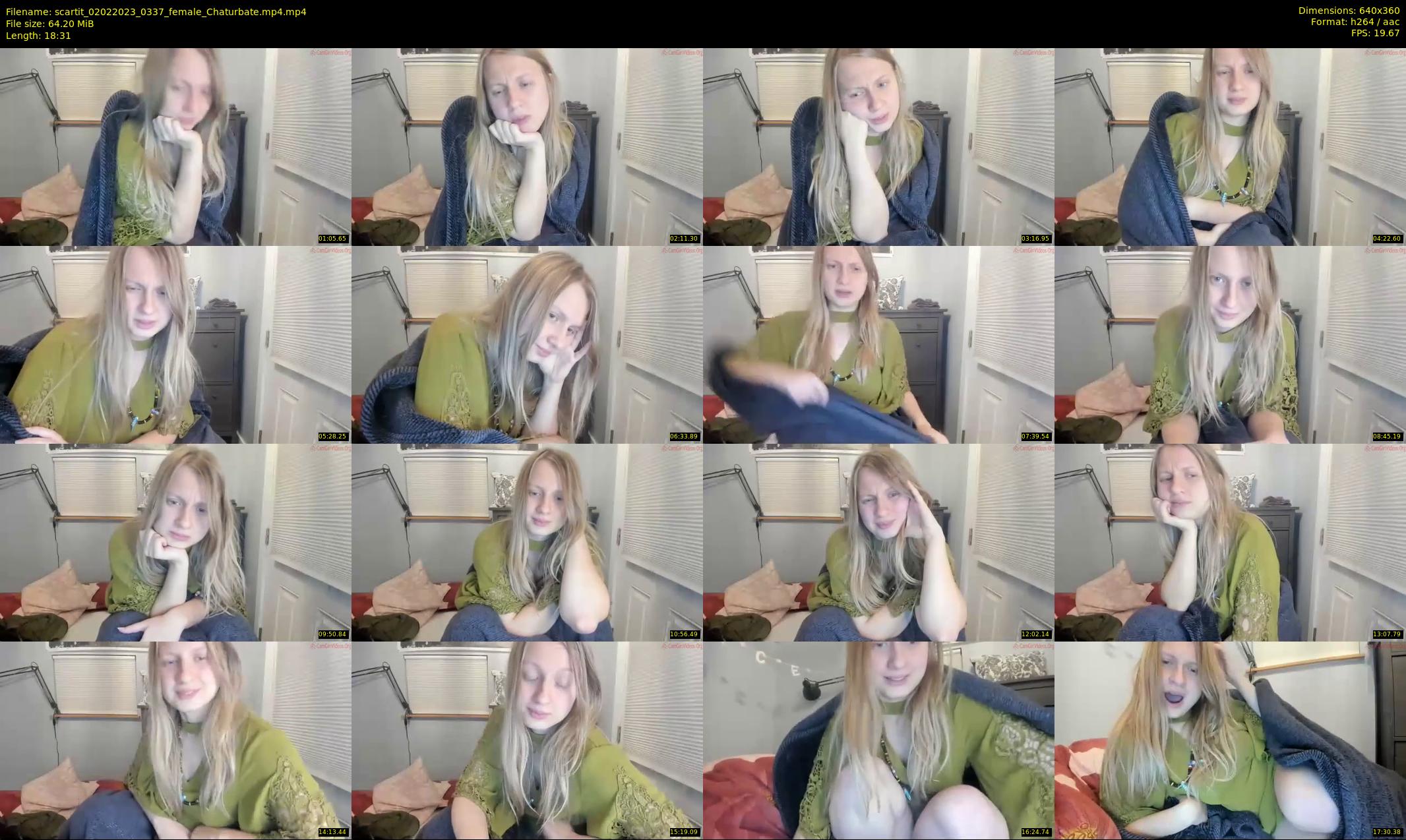 scartit — 19 minute Chaturbate female cam show recording, 360p, Feb 2, 2023