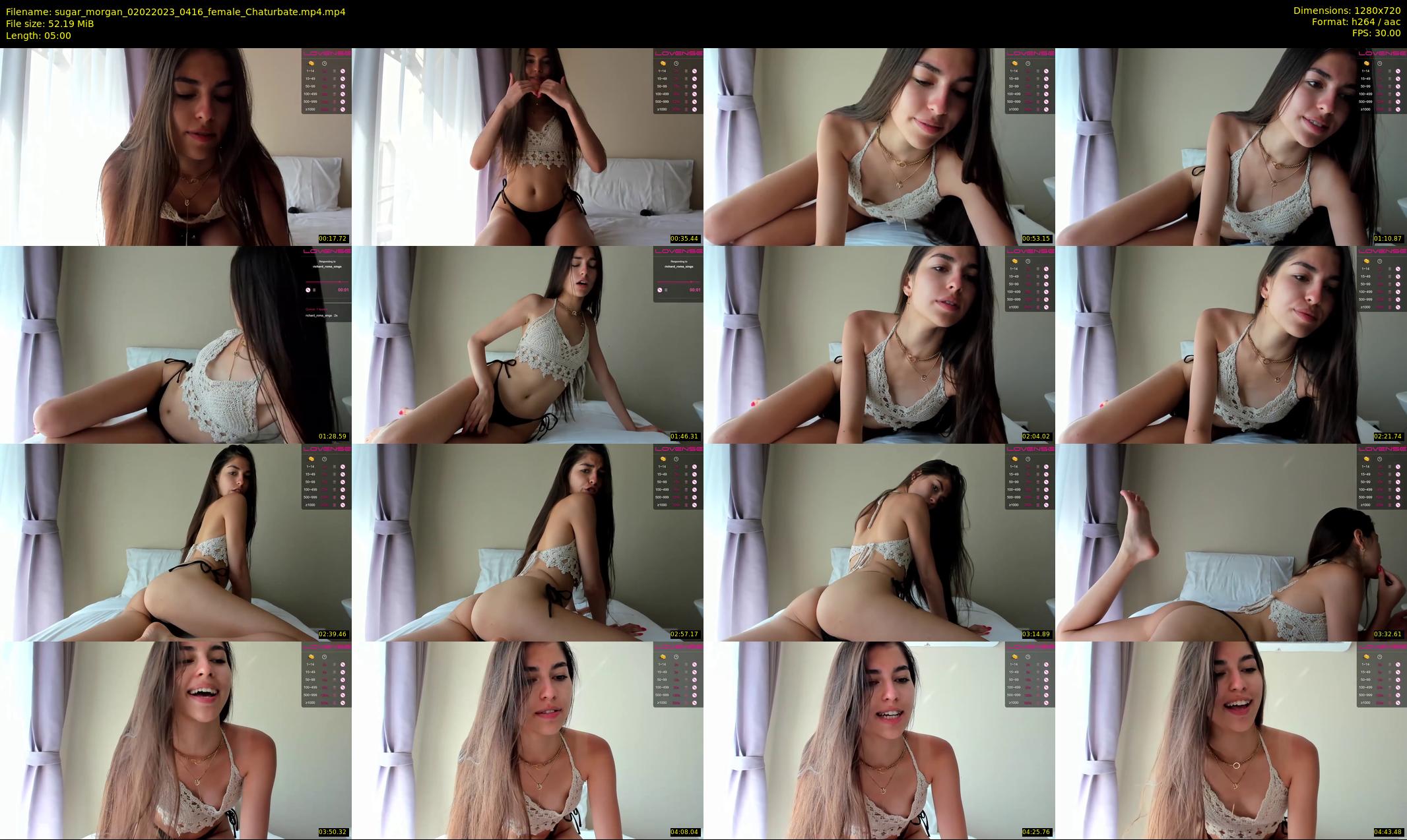 sugar_morgan — 5 minute Chaturbate female cam show recording, 720p, Feb 2, 2023