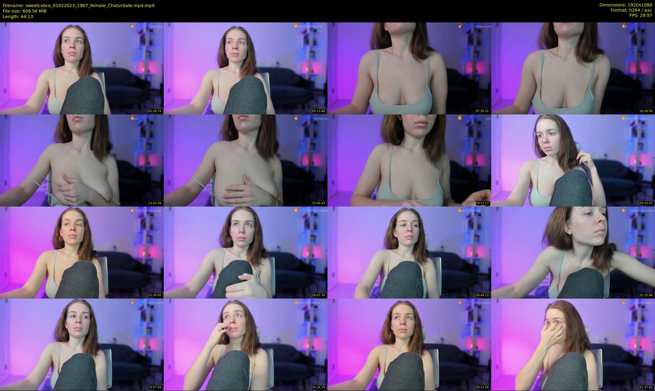 sweetcobra — 45 minute Chaturbate female cam show recording, 1080p, Feb 1, 2023