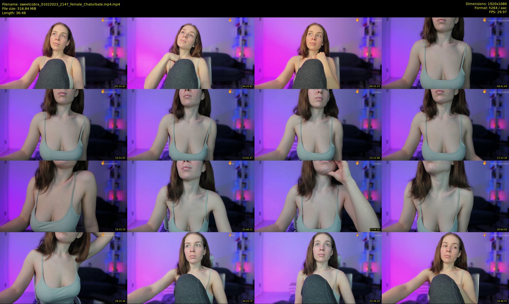 sweetcobra — 37 minute Chaturbate female cam show recording, 1080p, Feb 1, 2023