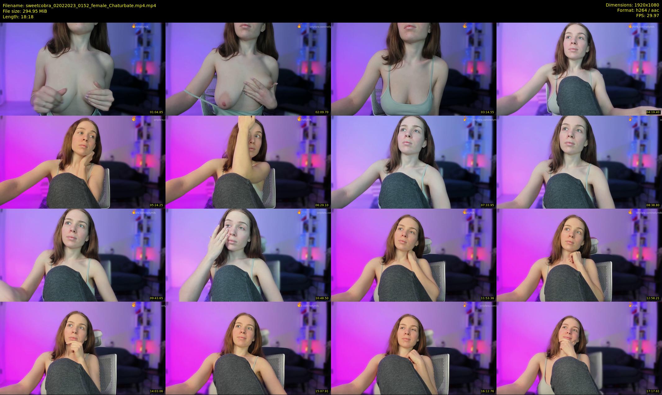 sweetcobra — 19 minute Chaturbate female cam show recording, 1080p, Feb 2, 2023