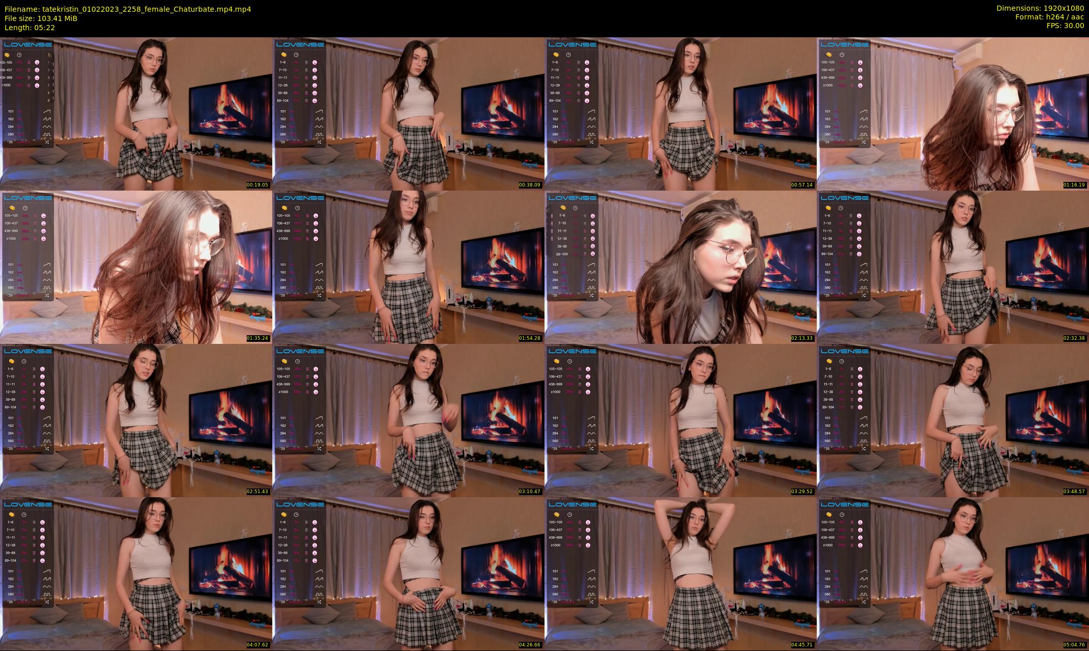 tatekristin — 6 minute Chaturbate female cam show recording, 1080p, Feb 1, 2023