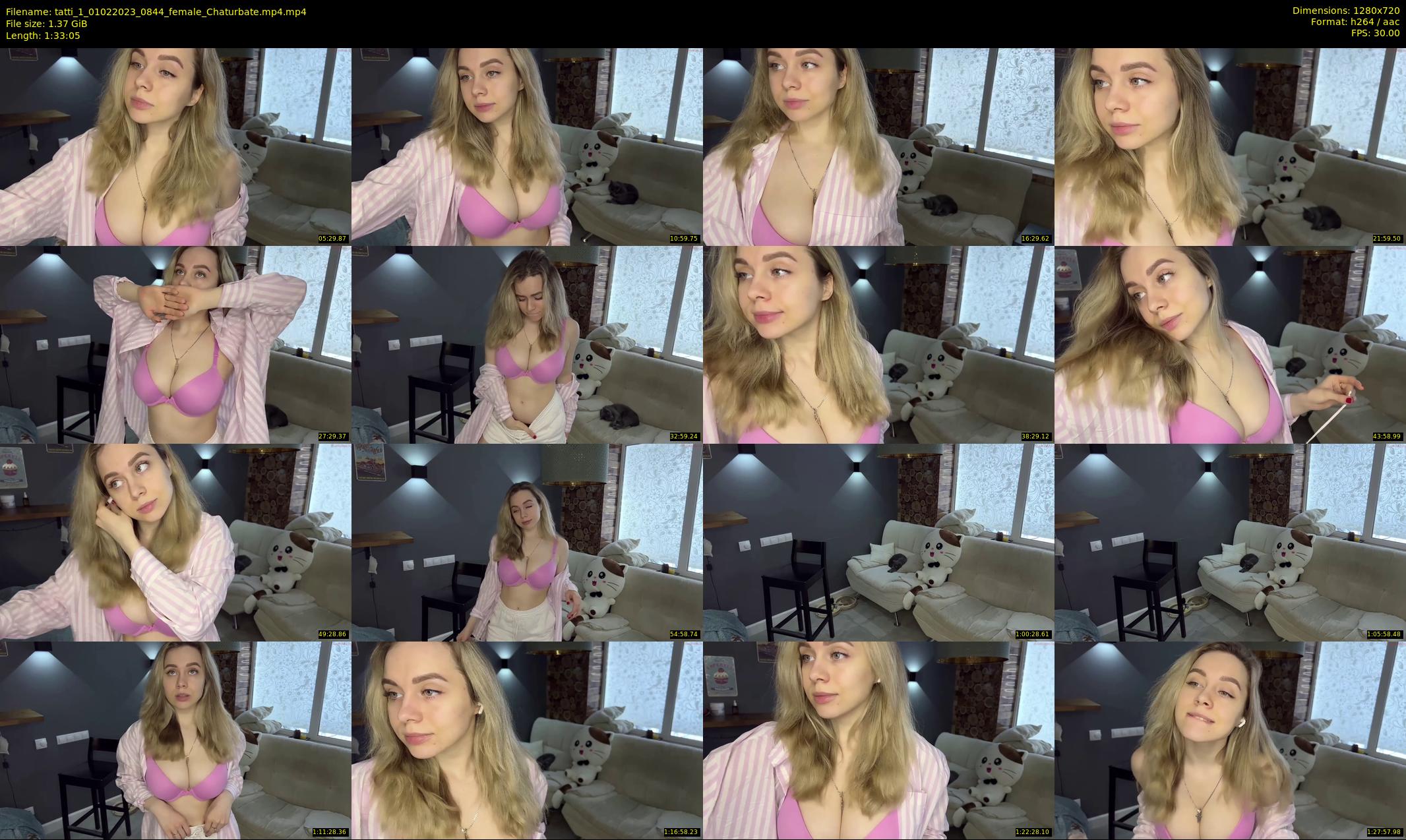 tatti_1 — 94 minute Chaturbate female cam show recording, 720p, Feb 1, 2023