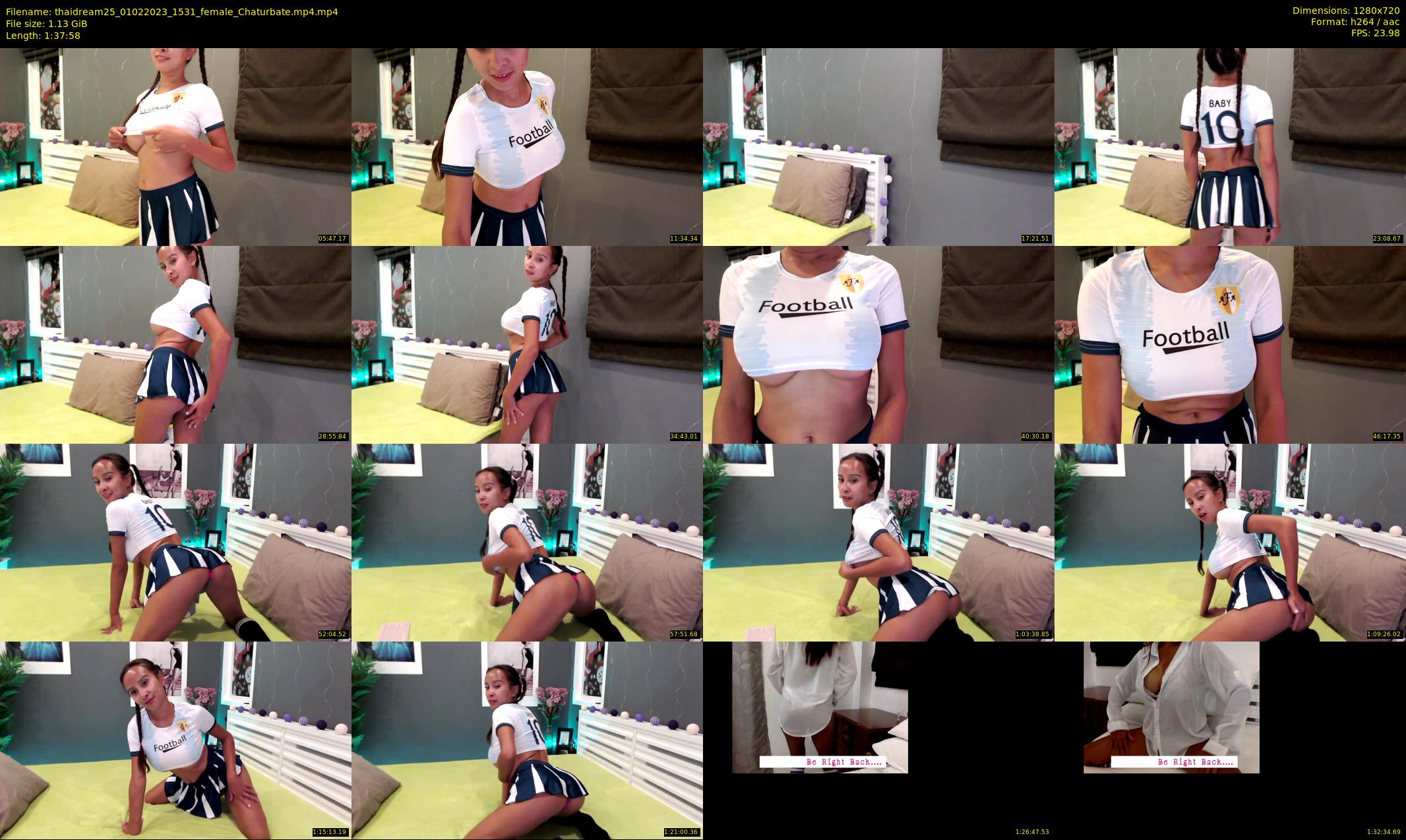 thaidream25 — 98 minute Chaturbate female cam show recording, 720p, Feb 1, 2023