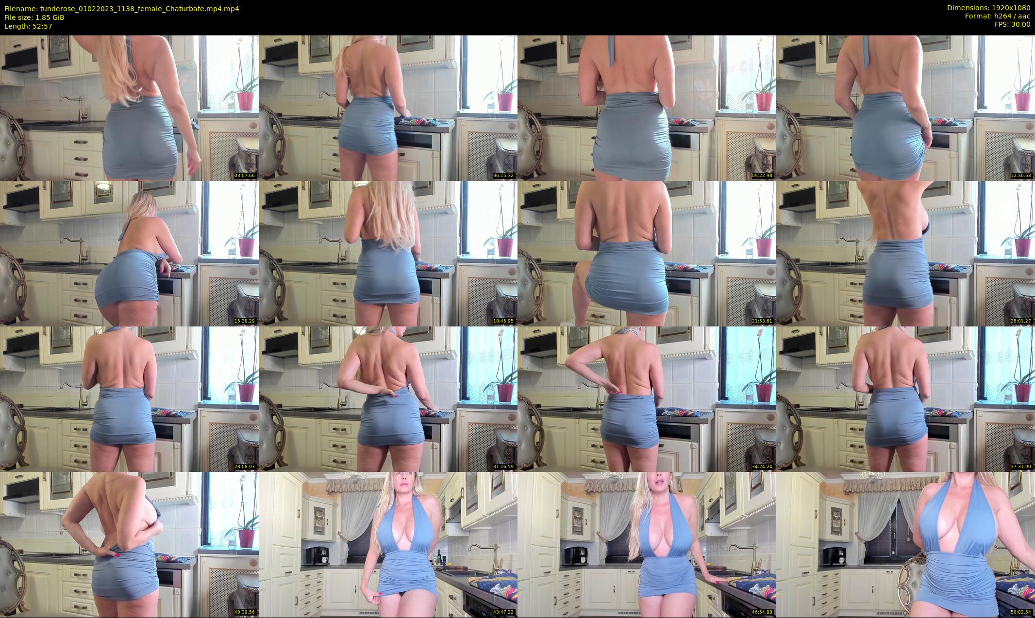 tunderose — 53 minute Chaturbate female cam show recording, 1080p, Feb 1, 2023