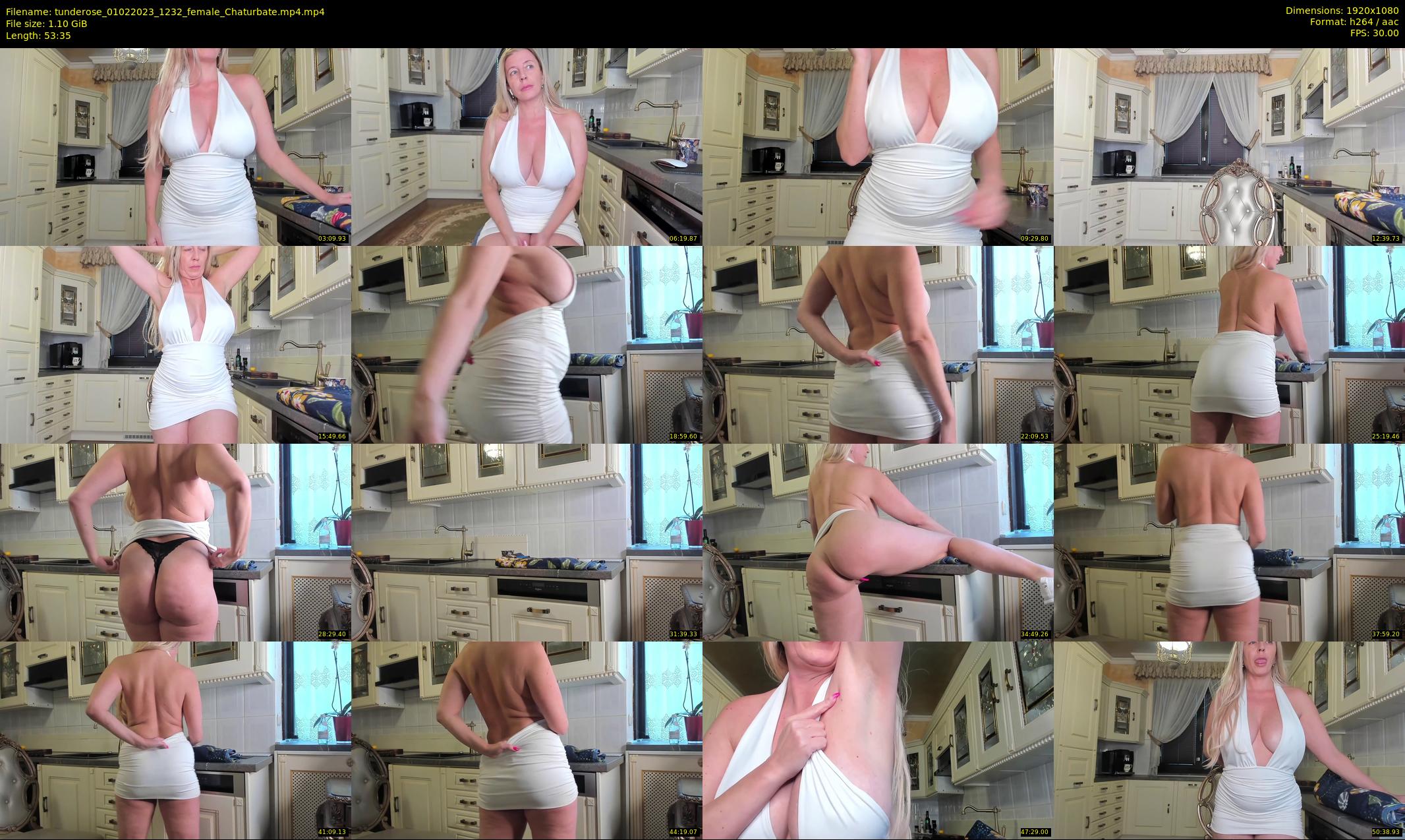 tunderose — 54 minute Chaturbate female cam show recording, 1080p, Feb 1, 2023