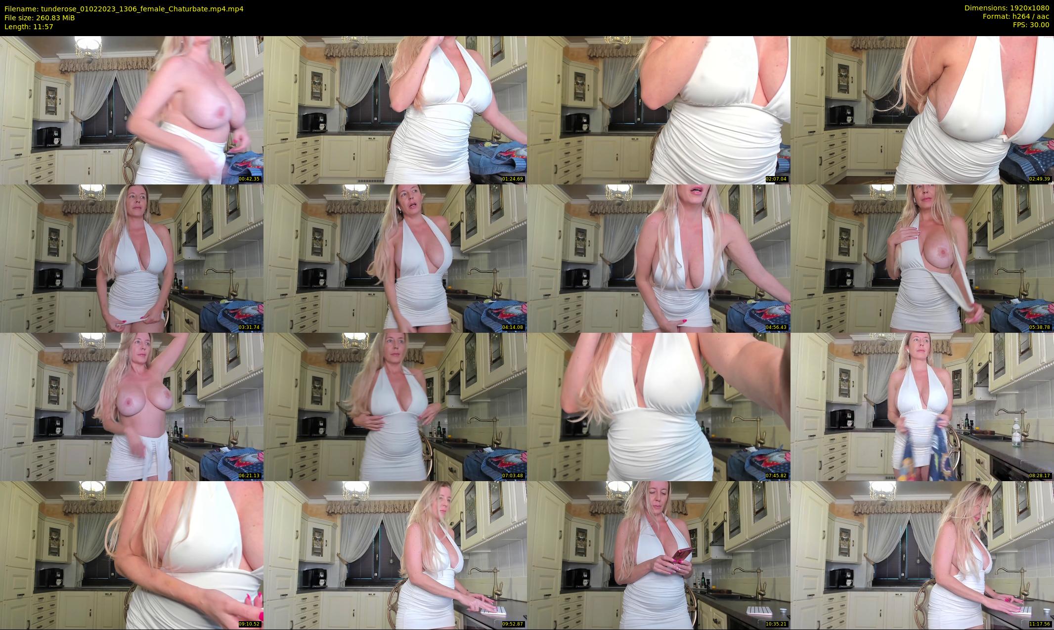 tunderose — 12 minute Chaturbate female cam show recording, 1080p, Feb 1, 2023