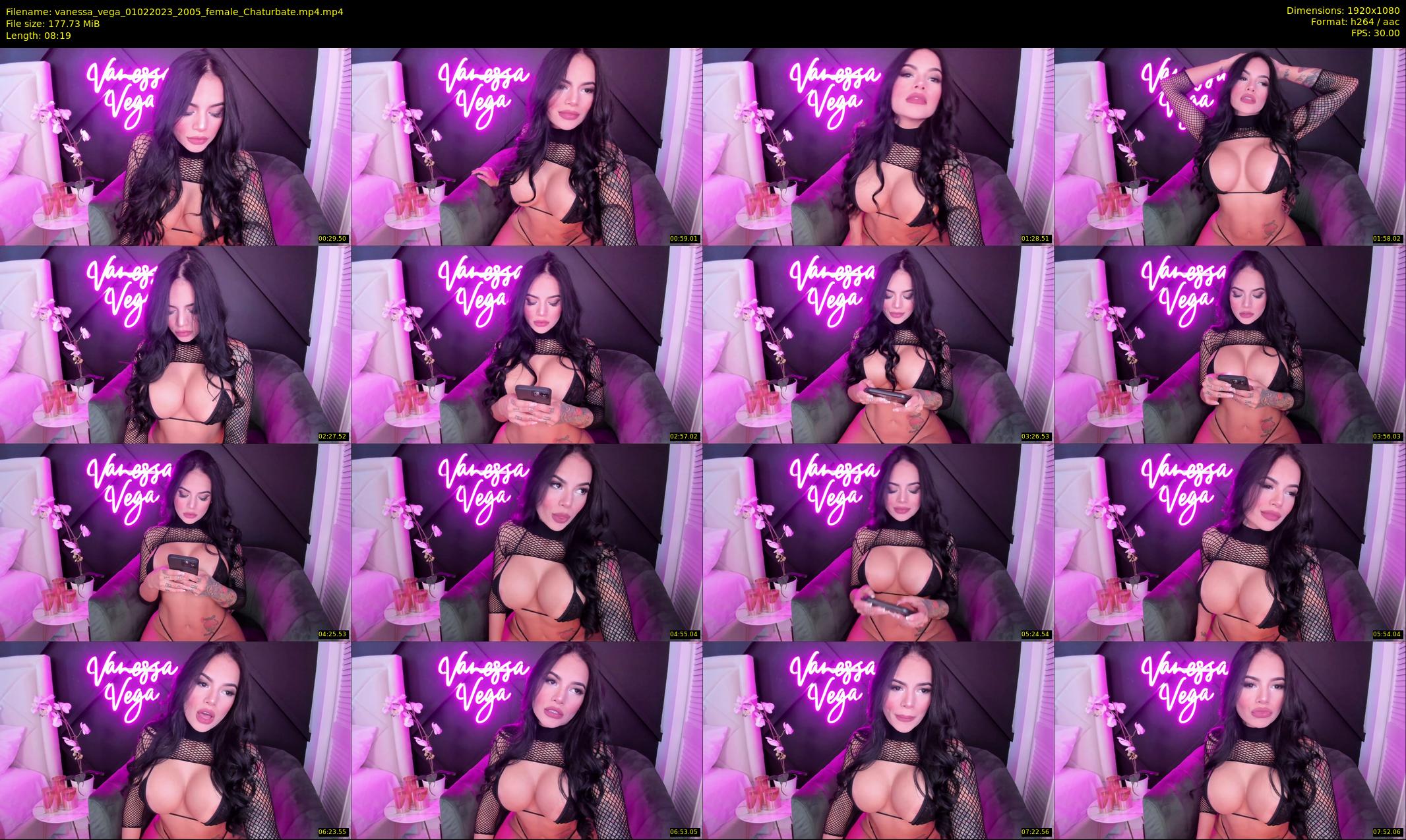 vanessa_vega — 9 minute Chaturbate female cam show recording, 1080p, Feb 1, 2023