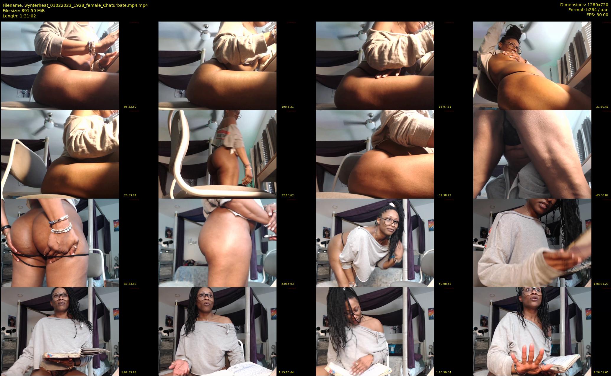 wynterheat — 92 minute Chaturbate female cam show recording, 720p, Feb 1, 2023