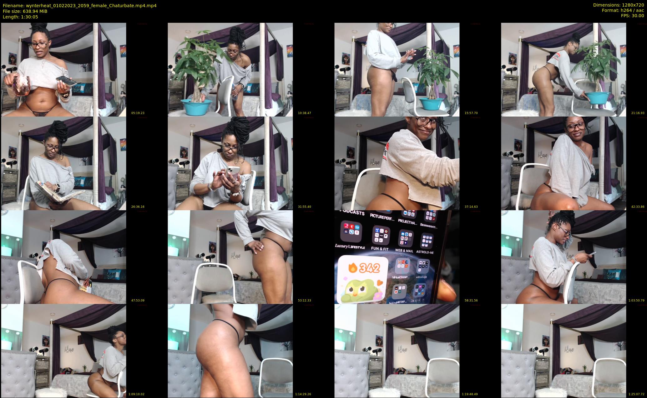 wynterheat — 91 minute Chaturbate female cam show recording, 720p, Feb 1, 2023