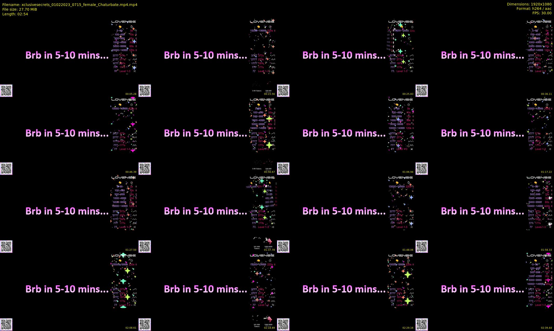 xclusivesecrets — 3 minute Chaturbate female cam show recording, 1080p, Feb 1, 2023