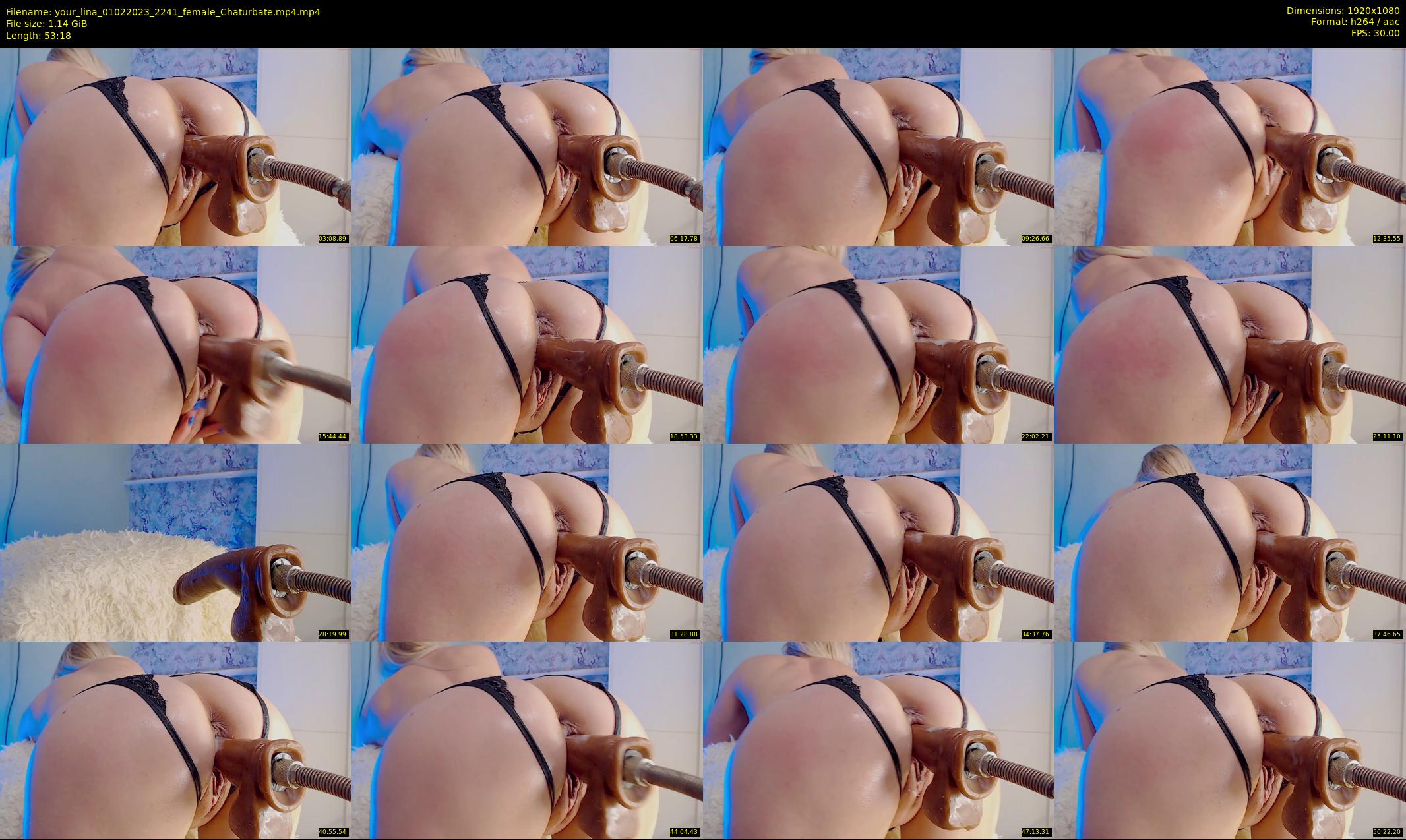 your_lina — 54 minute Chaturbate female cam show recording, 1080p, Feb 1, 2023