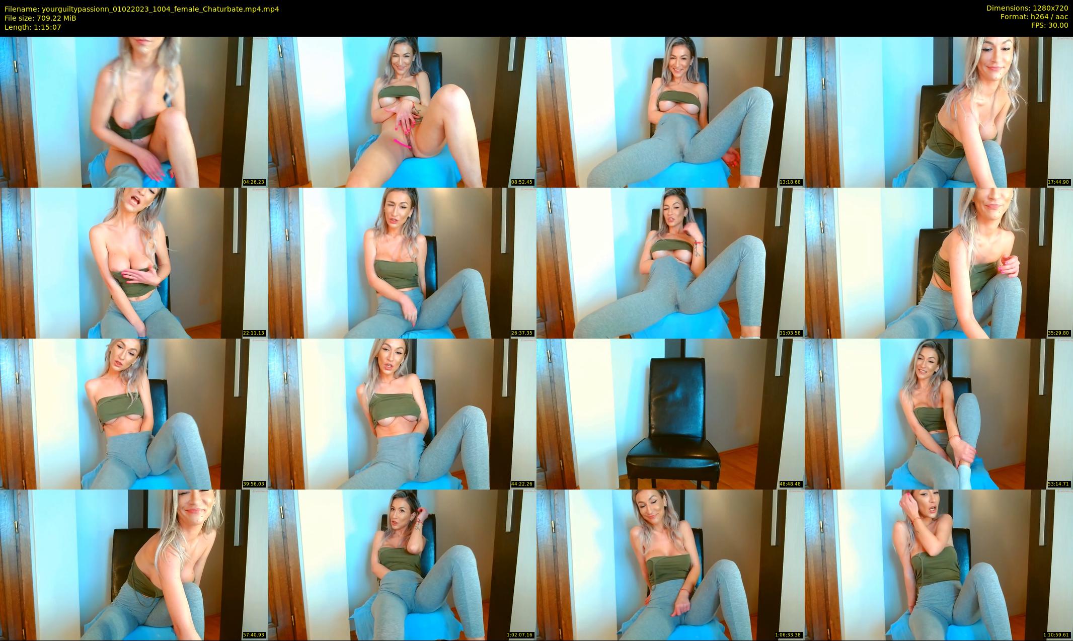 yourguiltypassionn — 76 minute Chaturbate female cam show recording, 720p, Feb 1, 2023