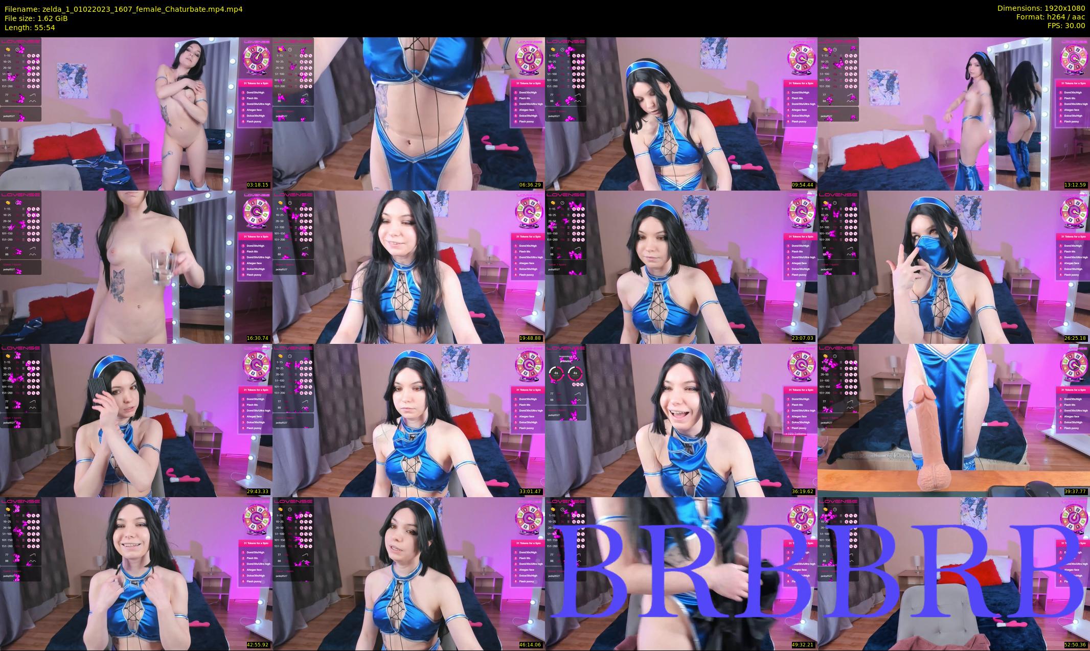 zelda_1 — 56 minute Chaturbate female cam show recording, 1080p, Feb 1, 2023
