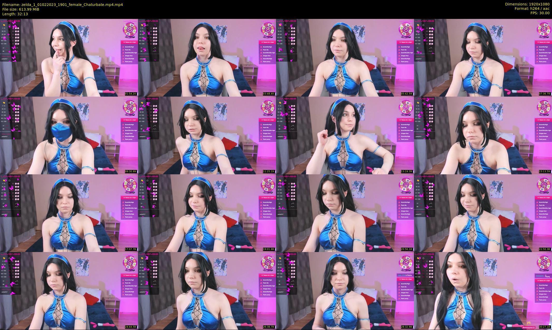 zelda_1 — 33 minute Chaturbate female cam show recording, 1080p, Feb 1, 2023