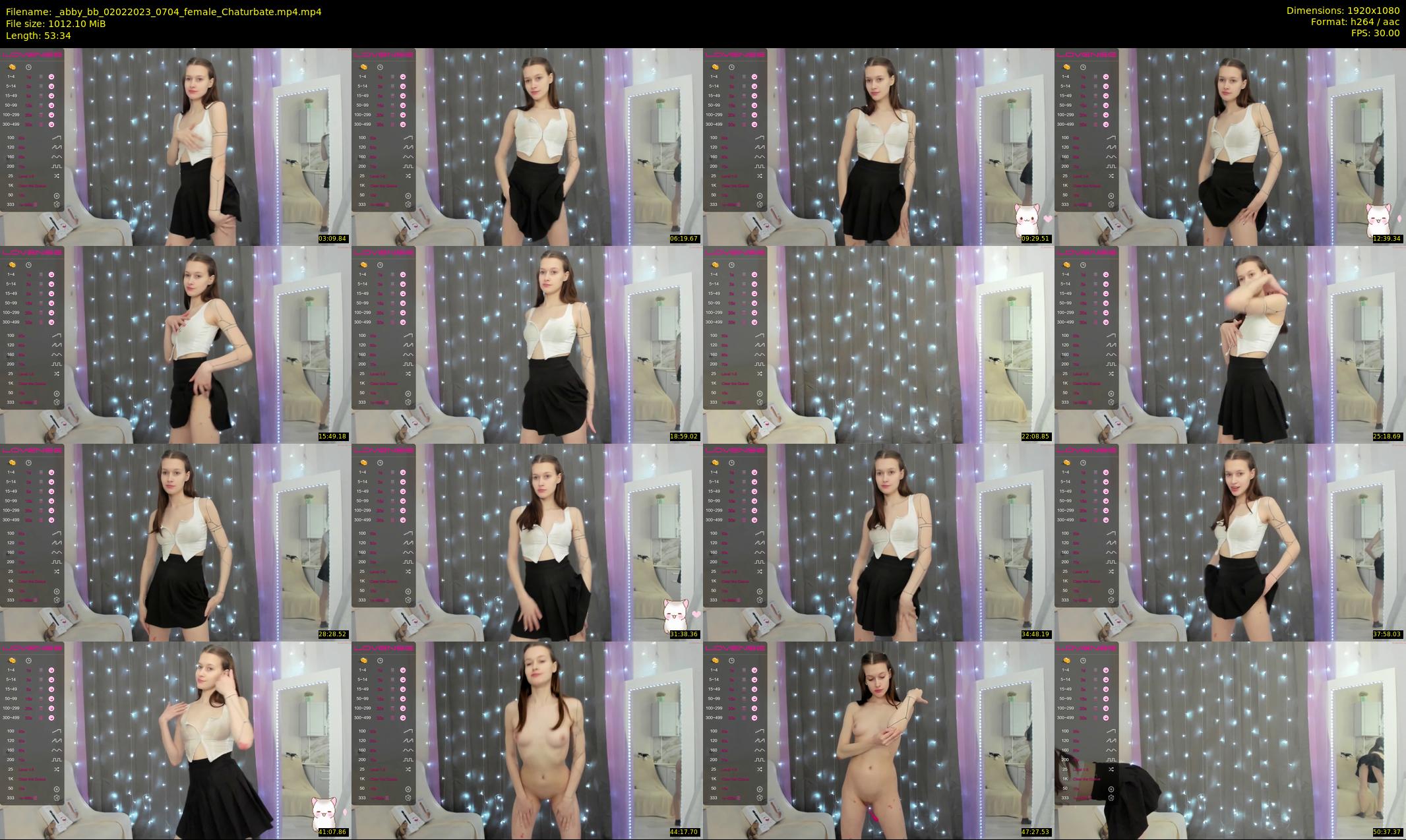 _abby_bb — 54 minute Chaturbate female cam show recording, 1080p, Feb 2, 2023