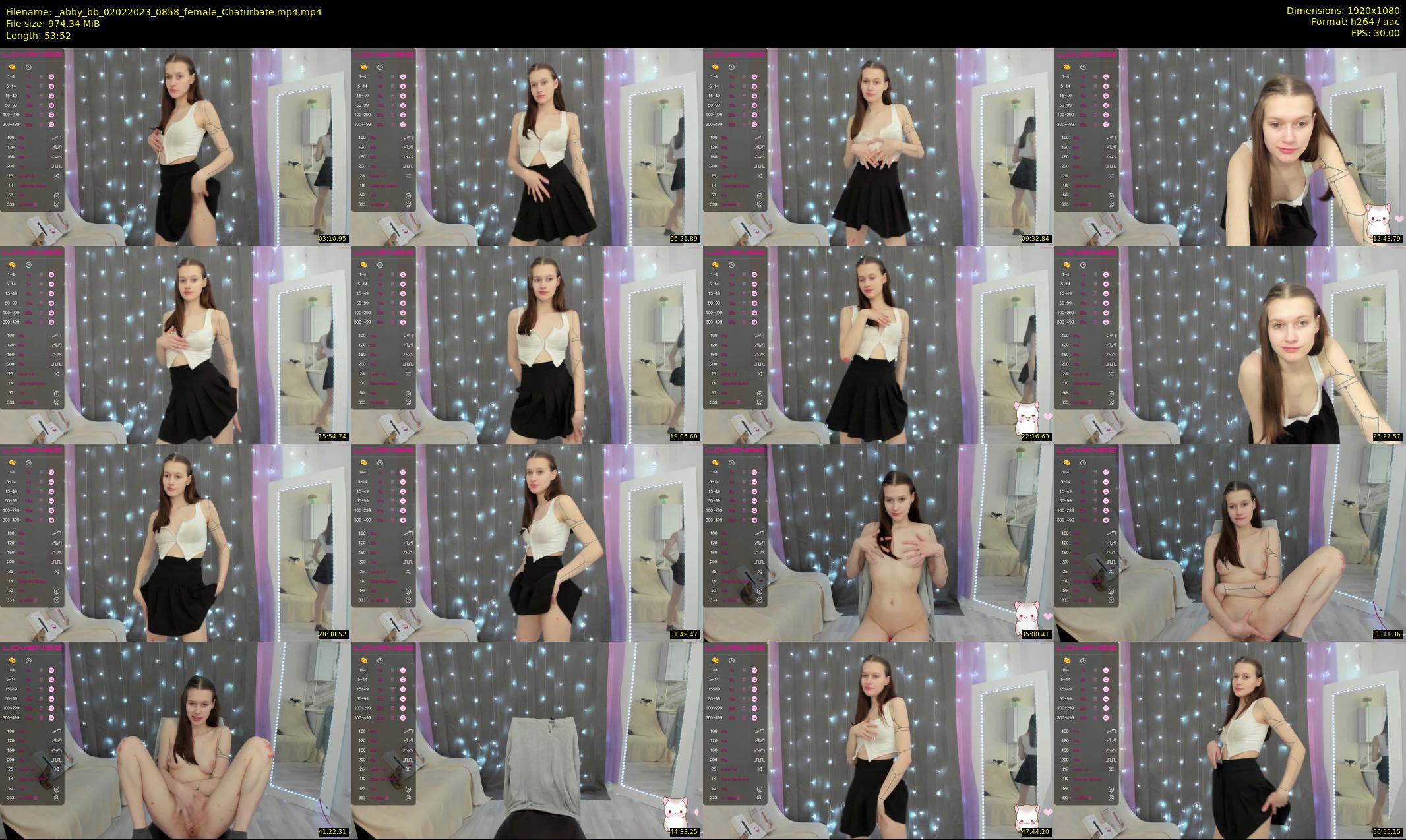 _abby_bb — 54 minute Chaturbate female cam show recording, 1080p, Feb 2, 2023