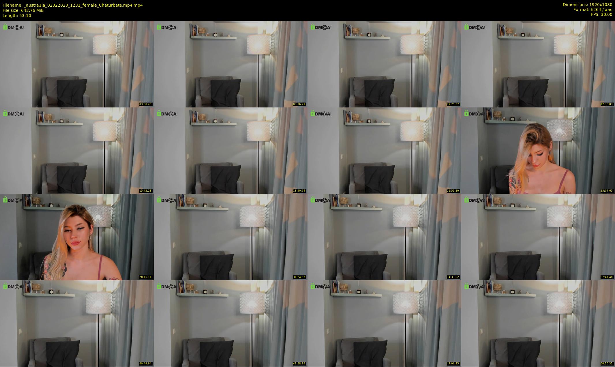 _austra1ia — 54 minute Chaturbate female cam show recording, 1080p, Feb 2, 2023
