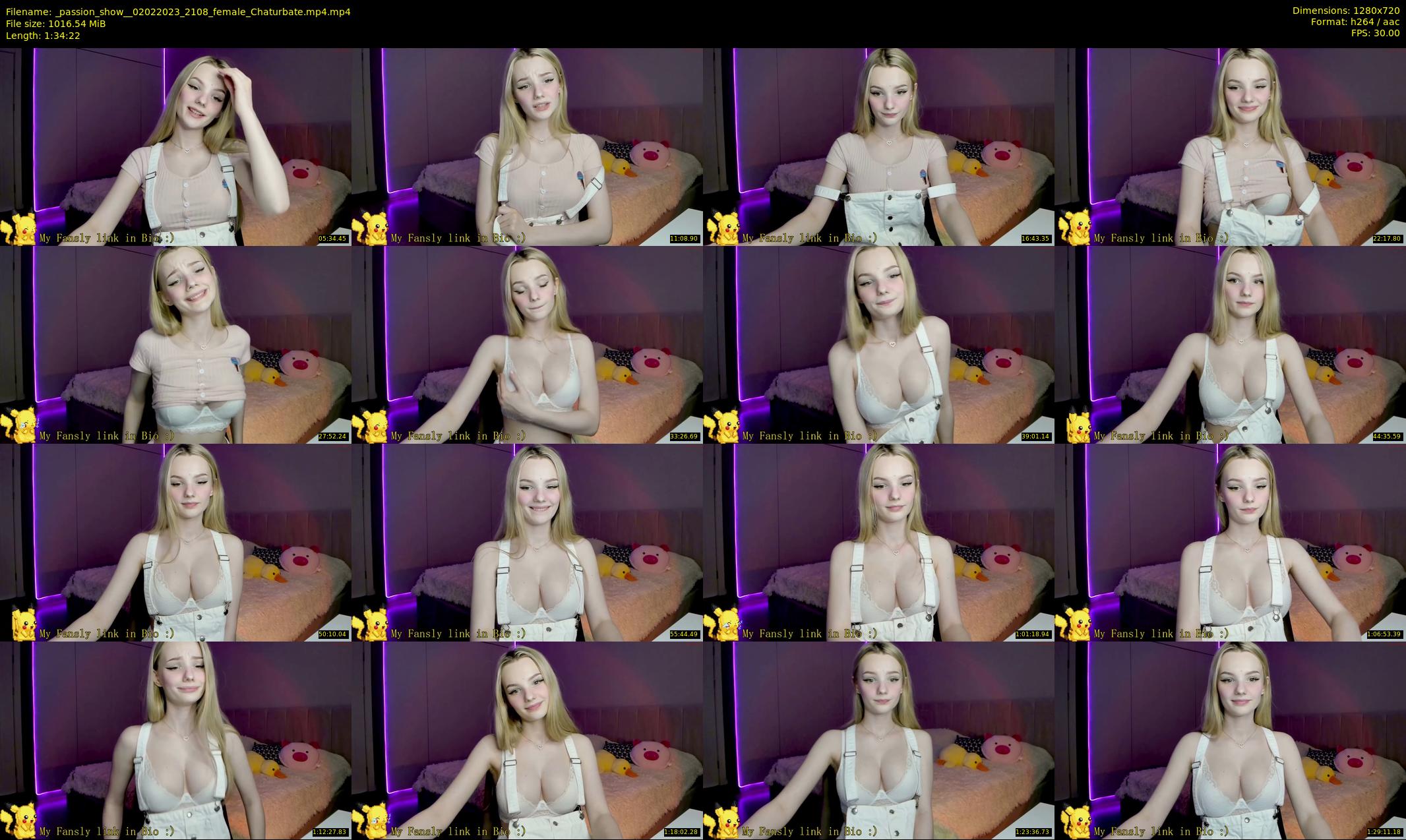 _passion_show_ — 95 minute Chaturbate couple cam show recording, 720p, Feb 2, 2023