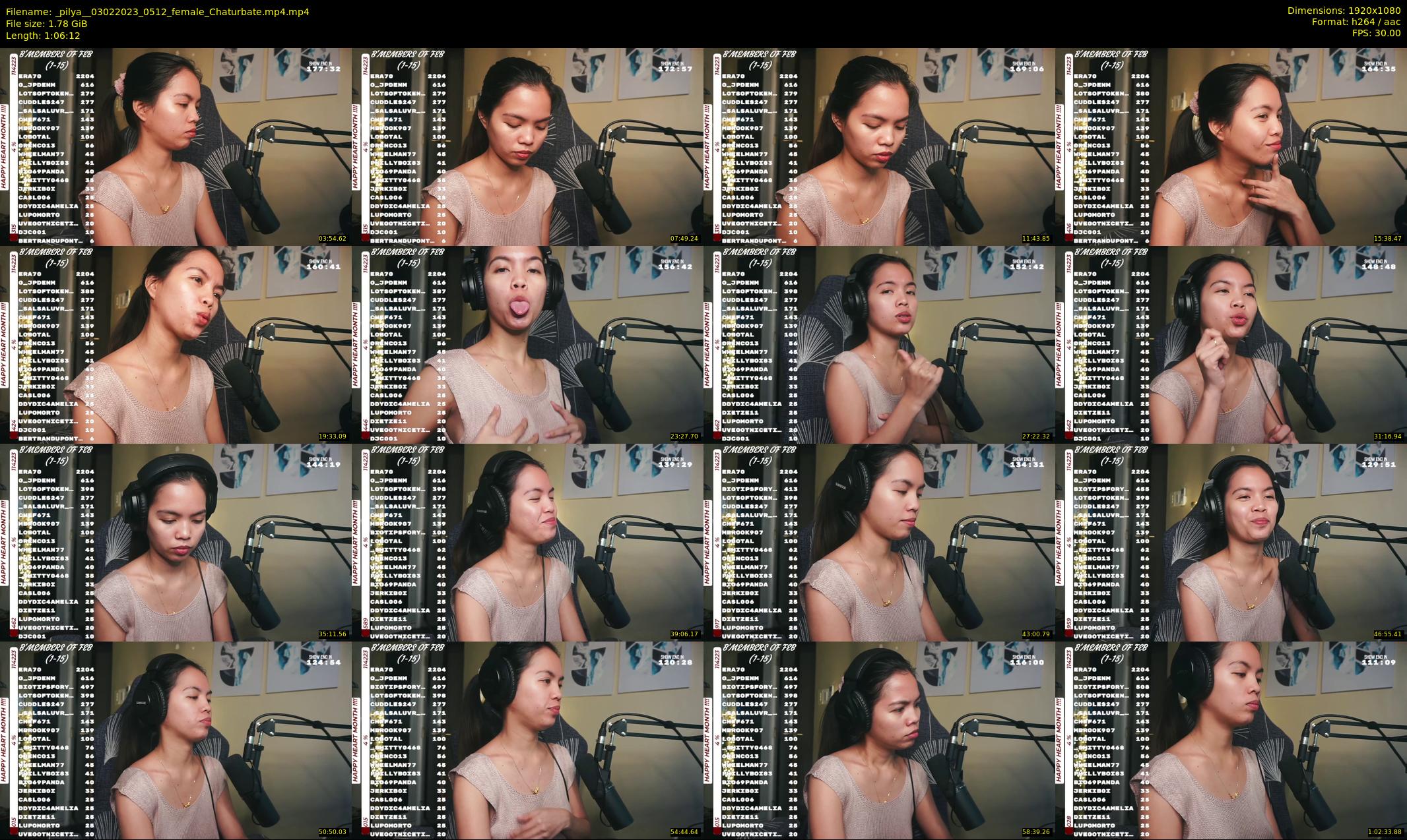 _pilya_ — 67 minute Chaturbate female cam show recording, 1080p, Feb 3, 2023