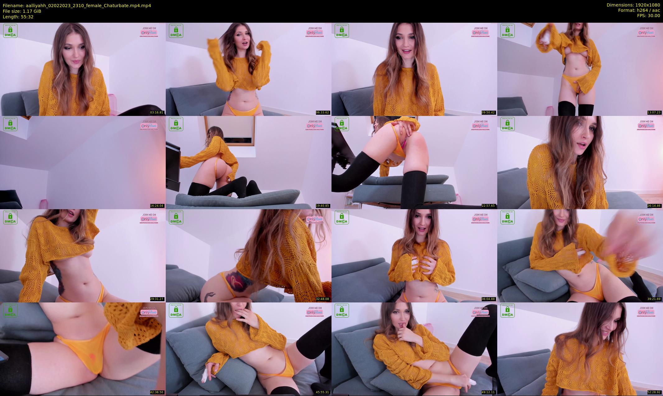 aalliyahh — 56 minute Chaturbate female cam show recording, 1080p, Feb 2, 2023