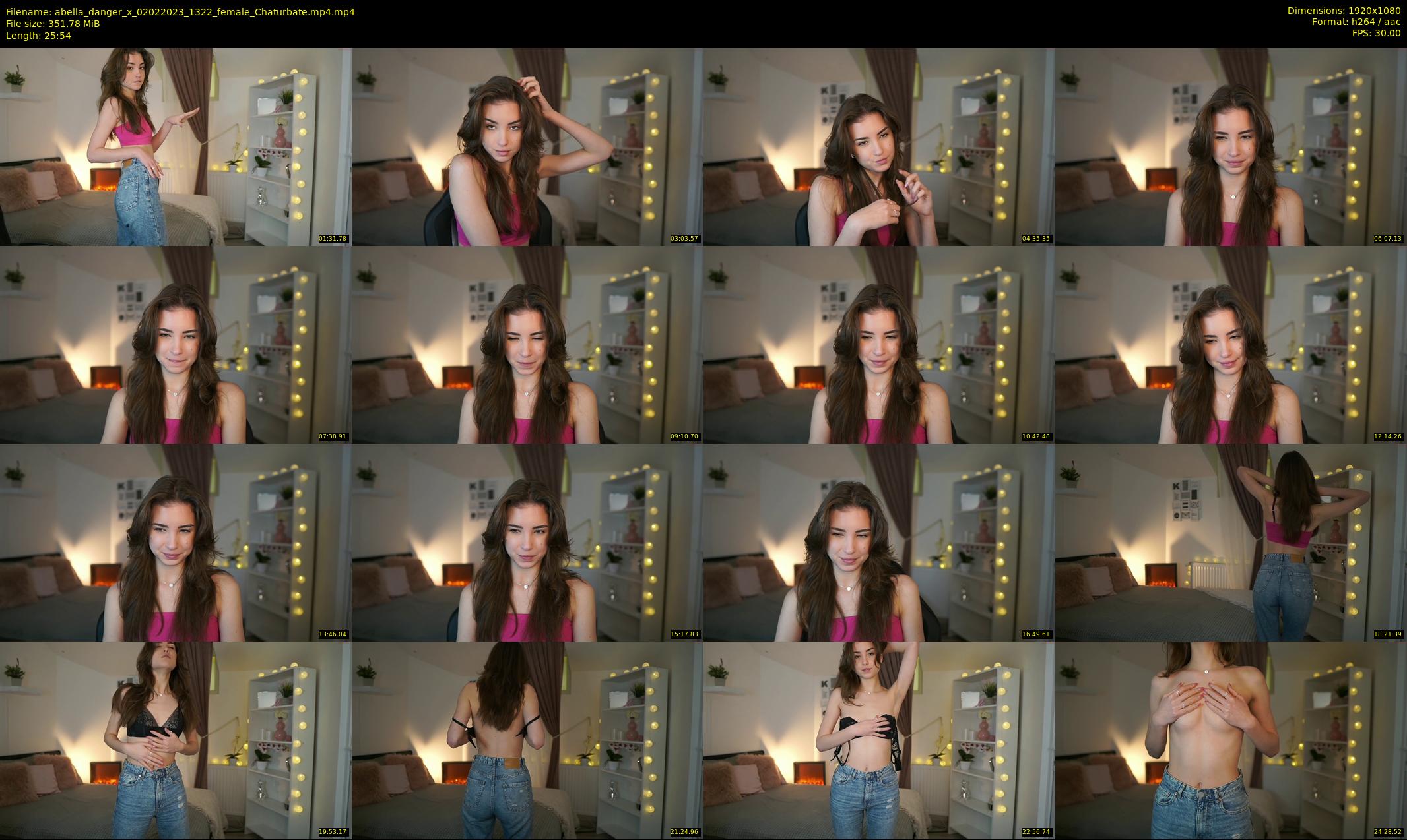 abella_danger_x — 26 minute Chaturbate female cam show recording, 1080p, Feb 2, 2023