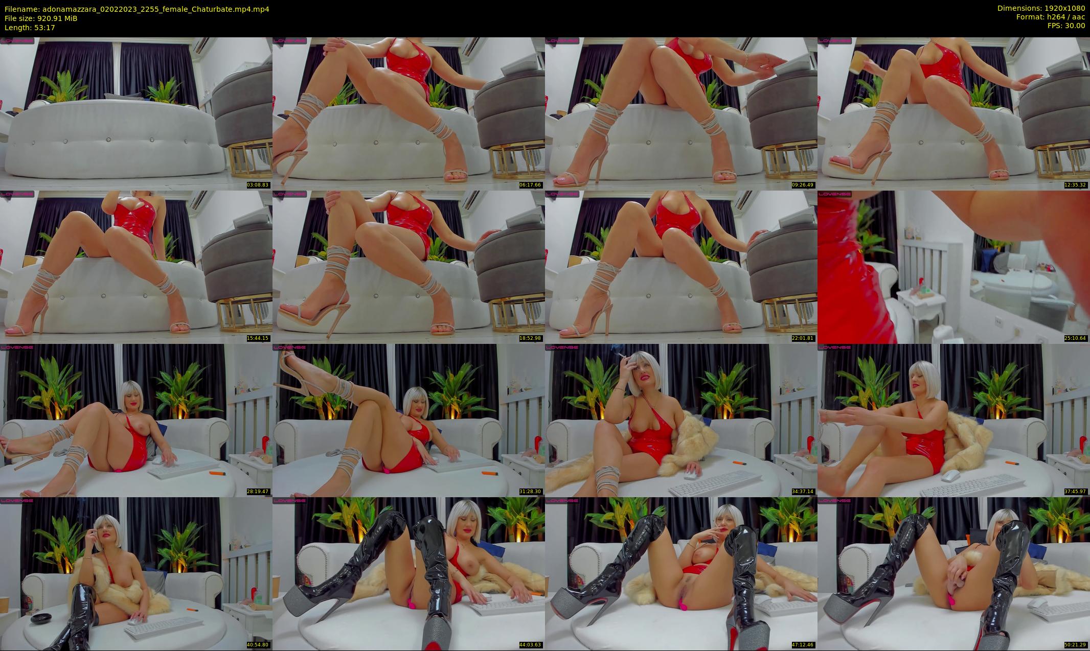 adonamazzara — 54 minute Chaturbate female cam show recording, 1080p, Feb 2, 2023
